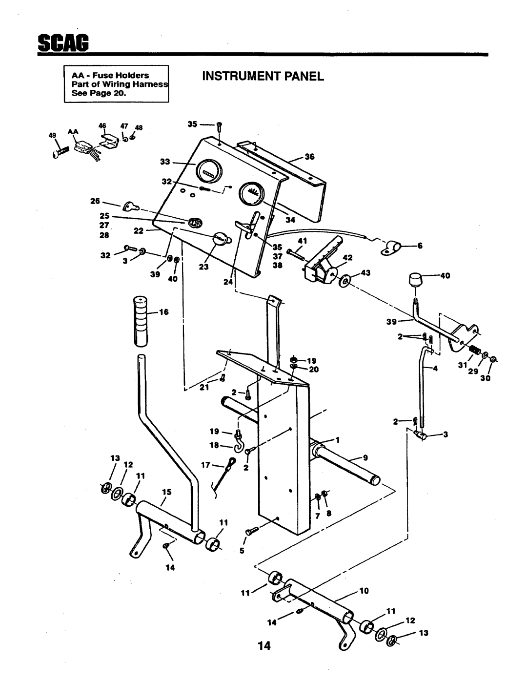 Scag Power Equipment SM-61, STG-18KH, STHM-18KH manual 