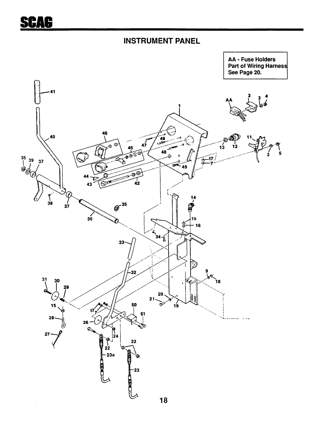 Scag Power Equipment SMTH-20KH, SM-52, SM-72, STHM-20KH manual 