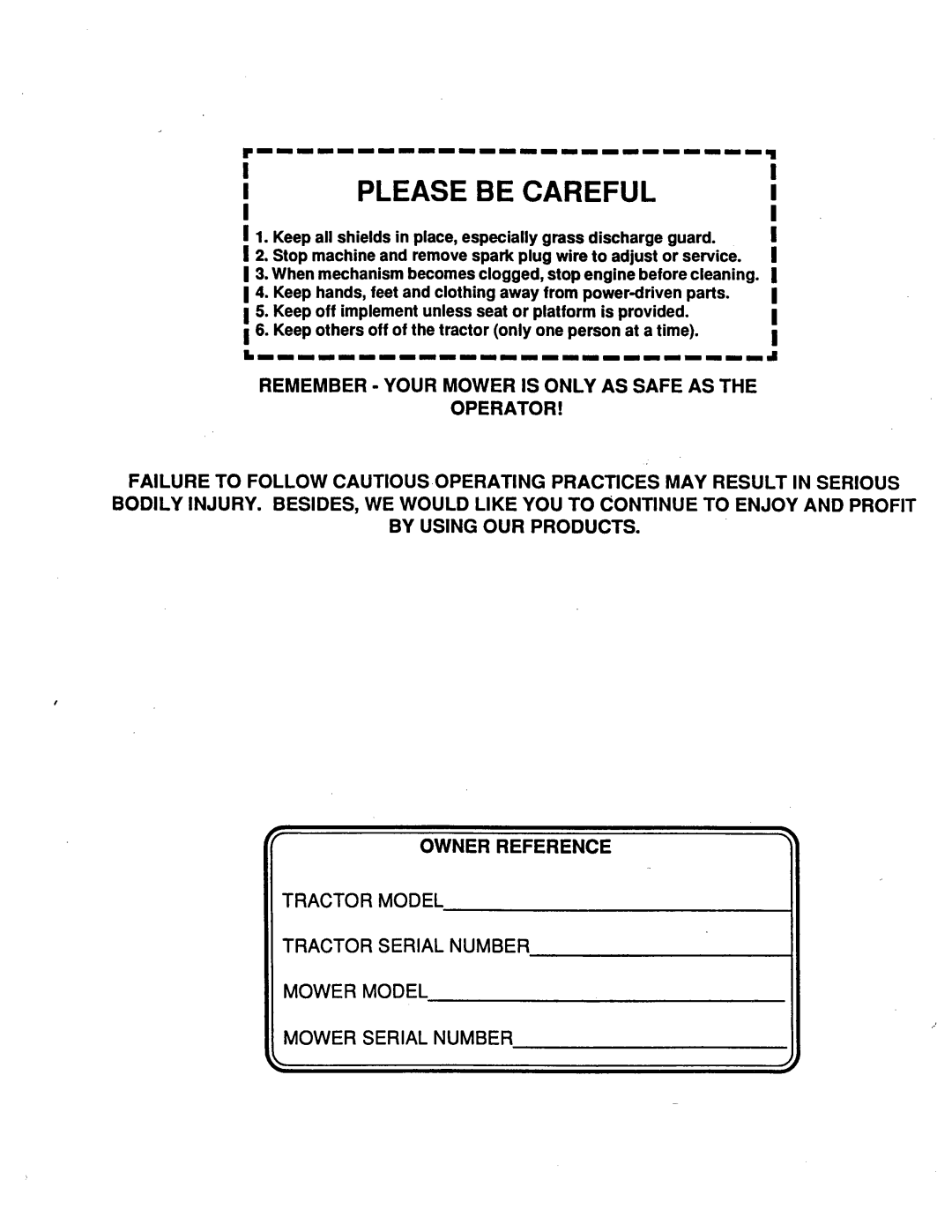 Scag Power Equipment SM-52, SMTH-20KH, SM-72, STHM-20KH manual 