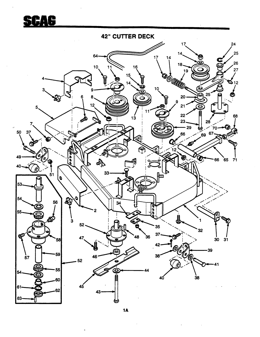 Scag Power Equipment SSZ42, SSZ-42, SSZ-48 manual 