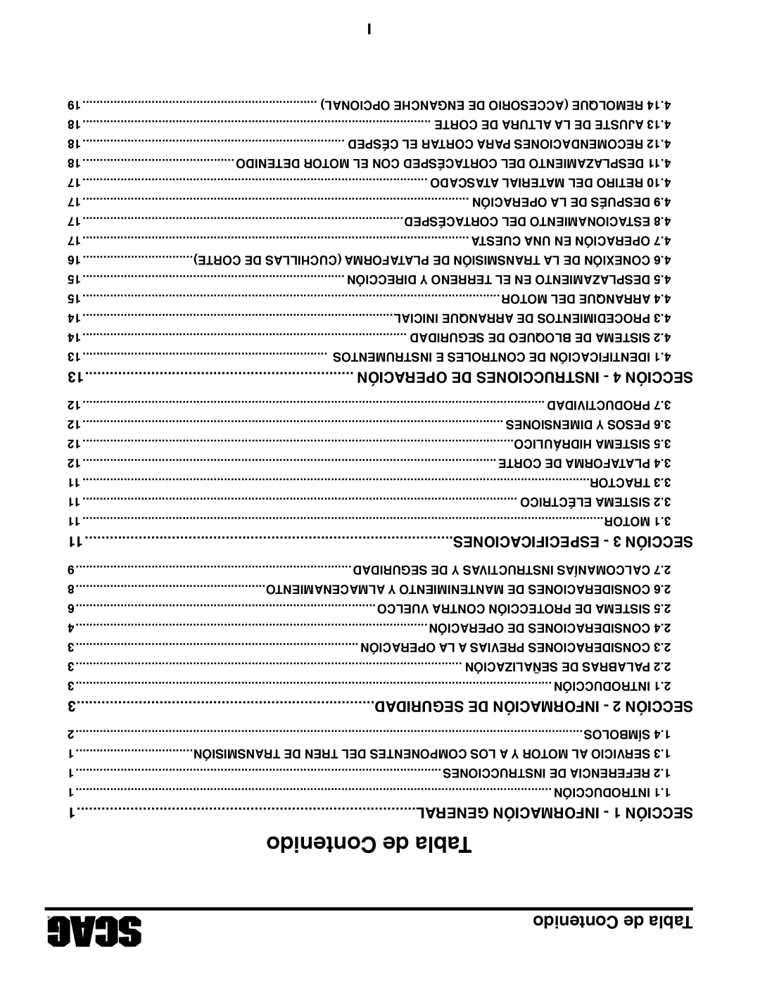 Scag Power Equipment STC52V-27CV-SS manual Ridad 