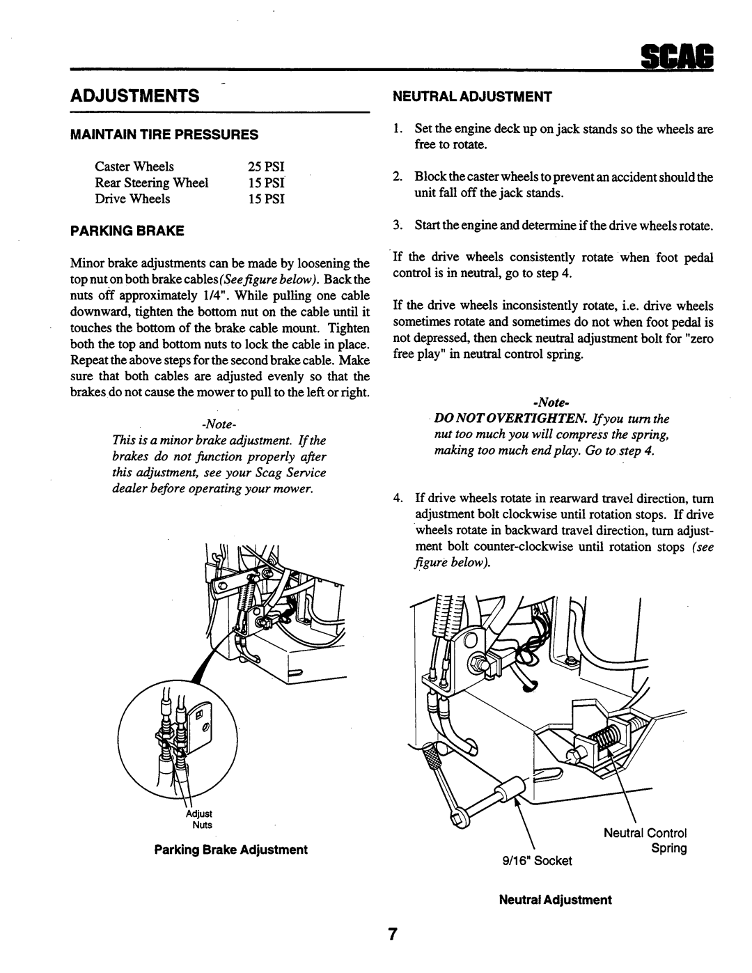 Scag Power Equipment STHM 59999 manual 