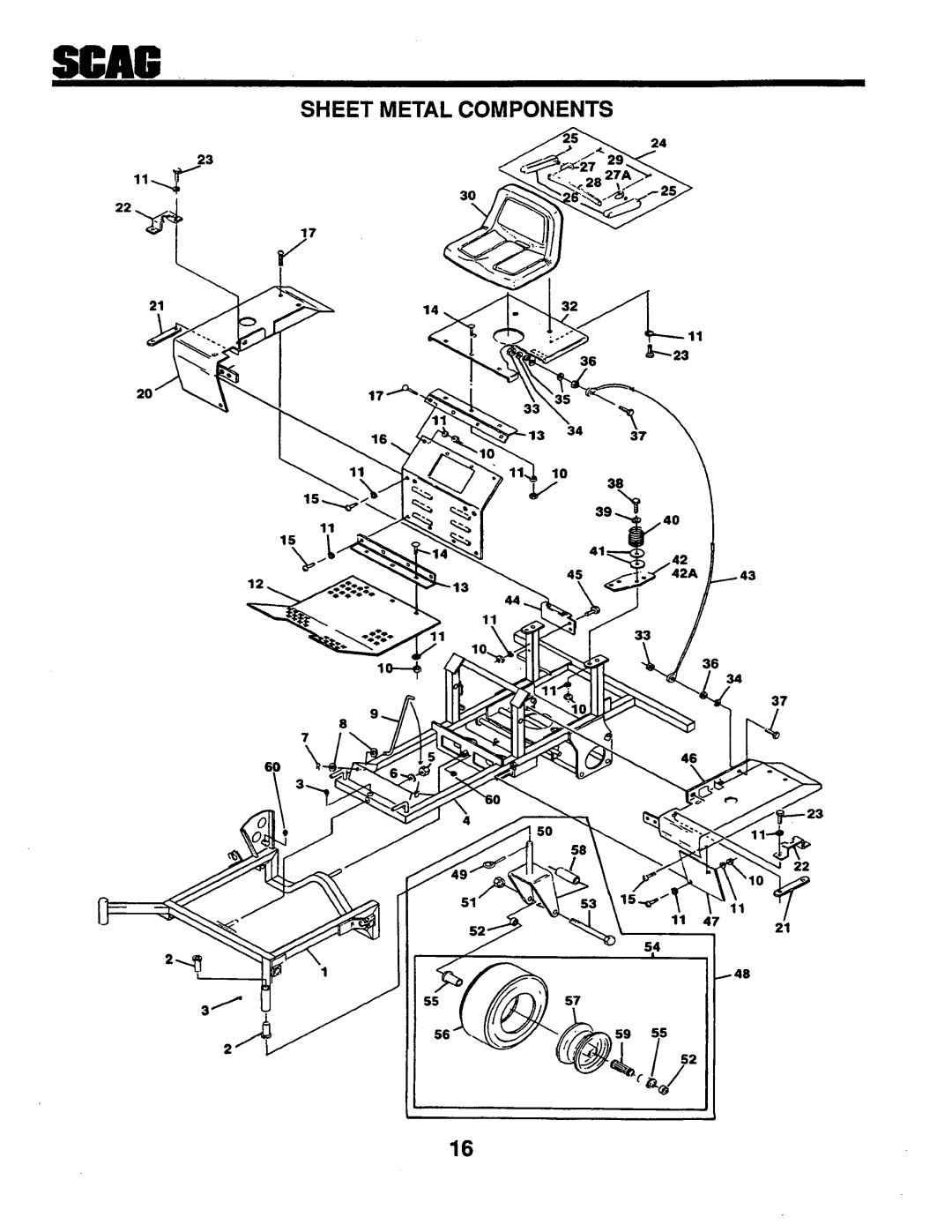 Scag Power Equipment STZ52-20KH manual 