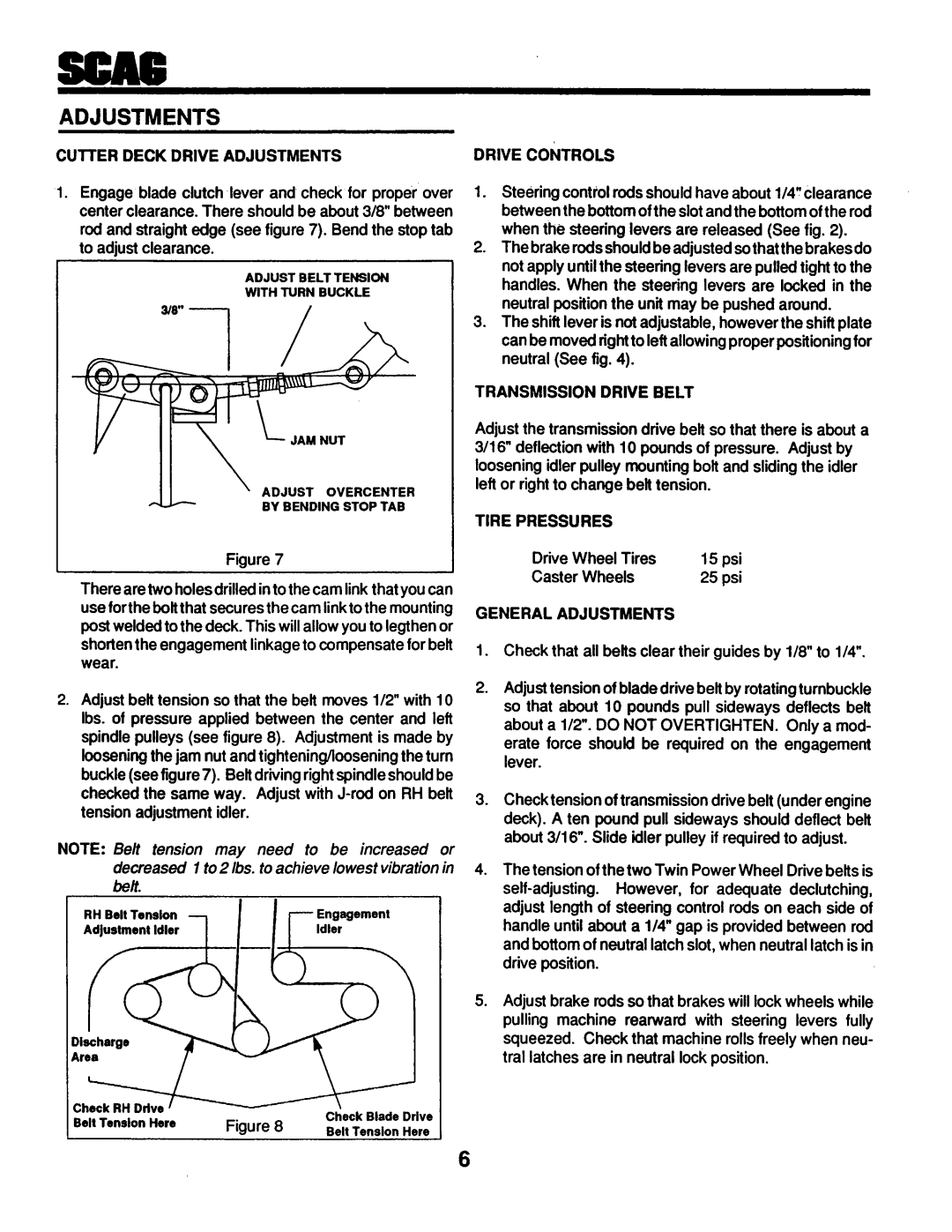 Scag Power Equipment SWG, SW36-14KA, SW36-13KH manual 