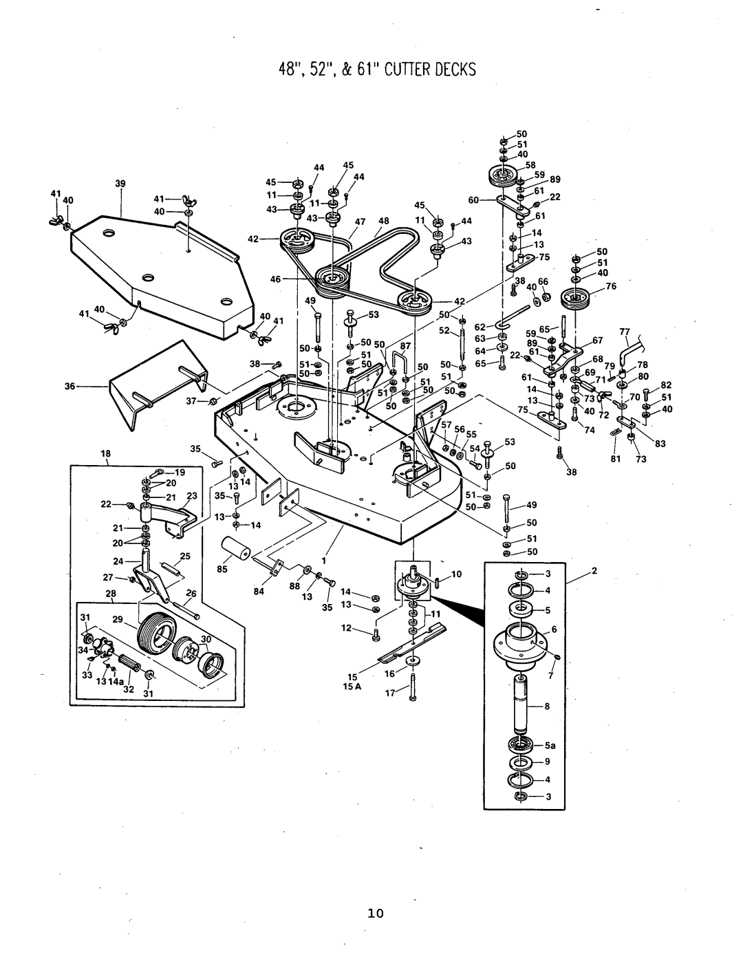 Scag Power Equipment SW36-8K manual 