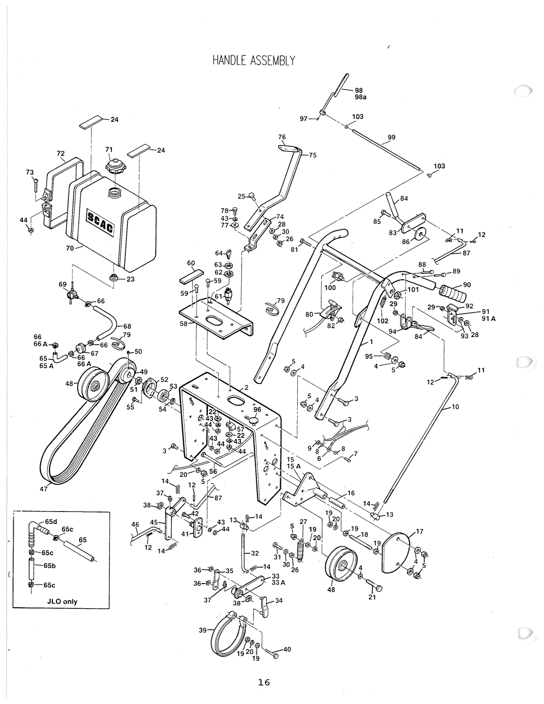 Scag Power Equipment SW36-8K manual 