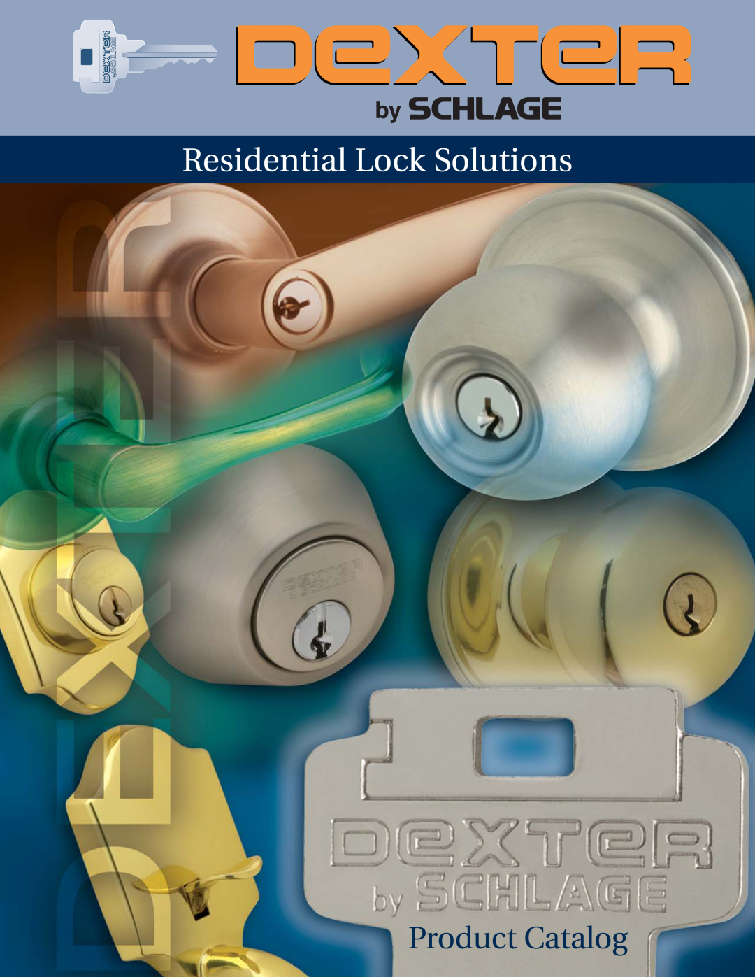 Schlage manual Residential Lock Solutions, Product Catalog 