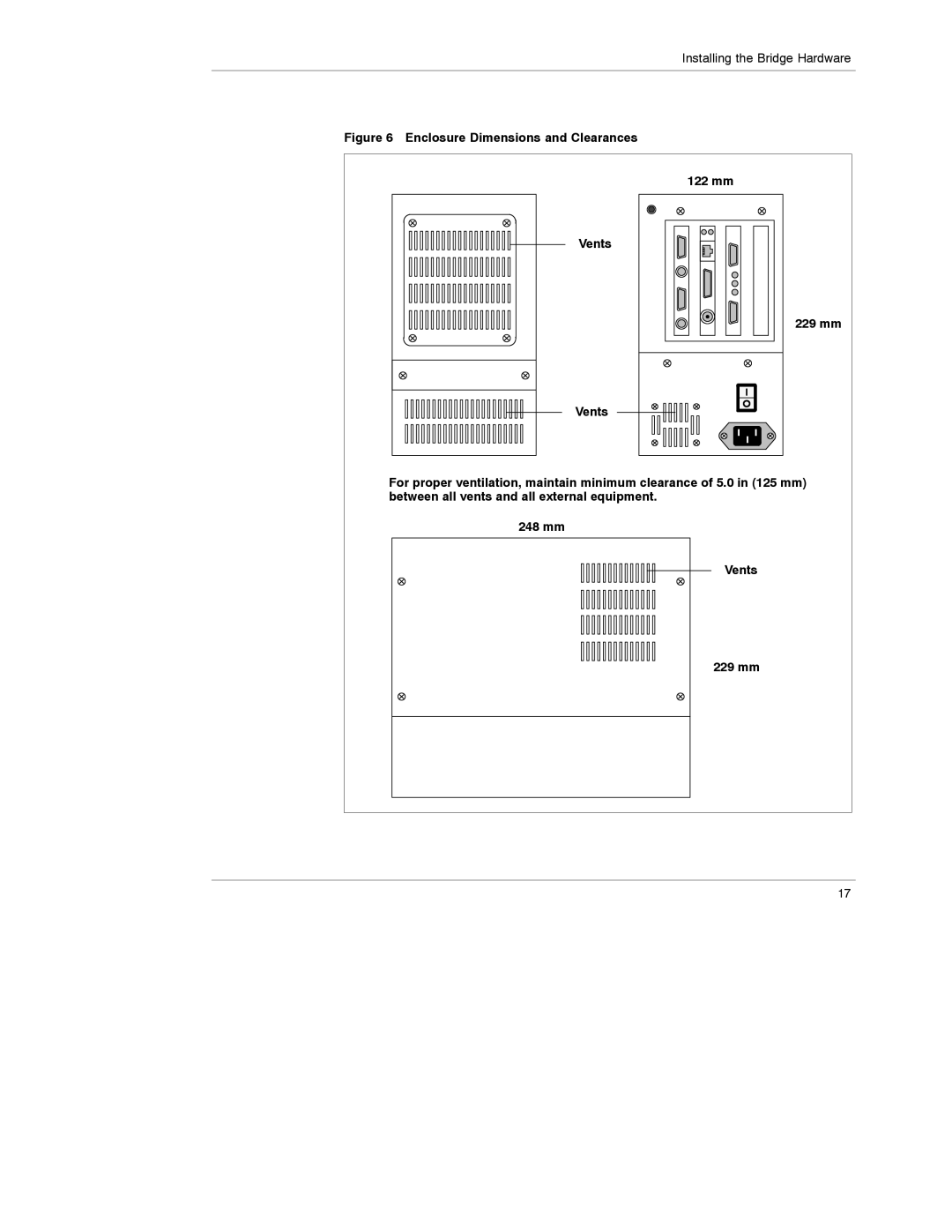 Schneider Electric 174 CEV manual Installing the Bridge Hardware 