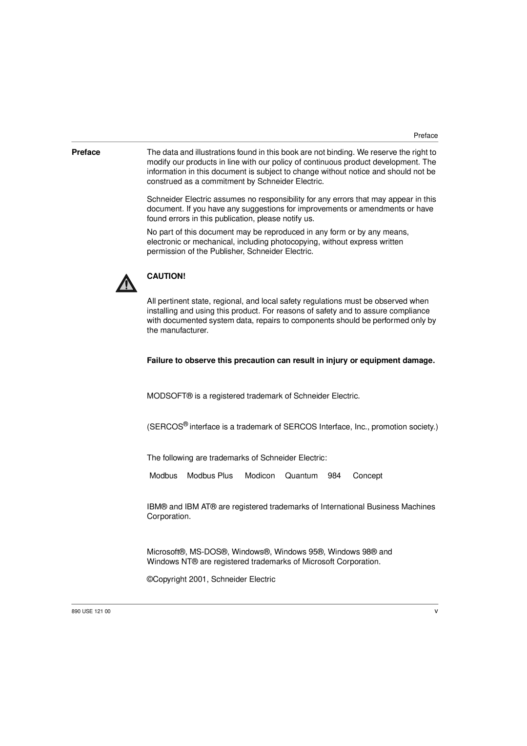 Schneider Electric 17S Series manual Preface 