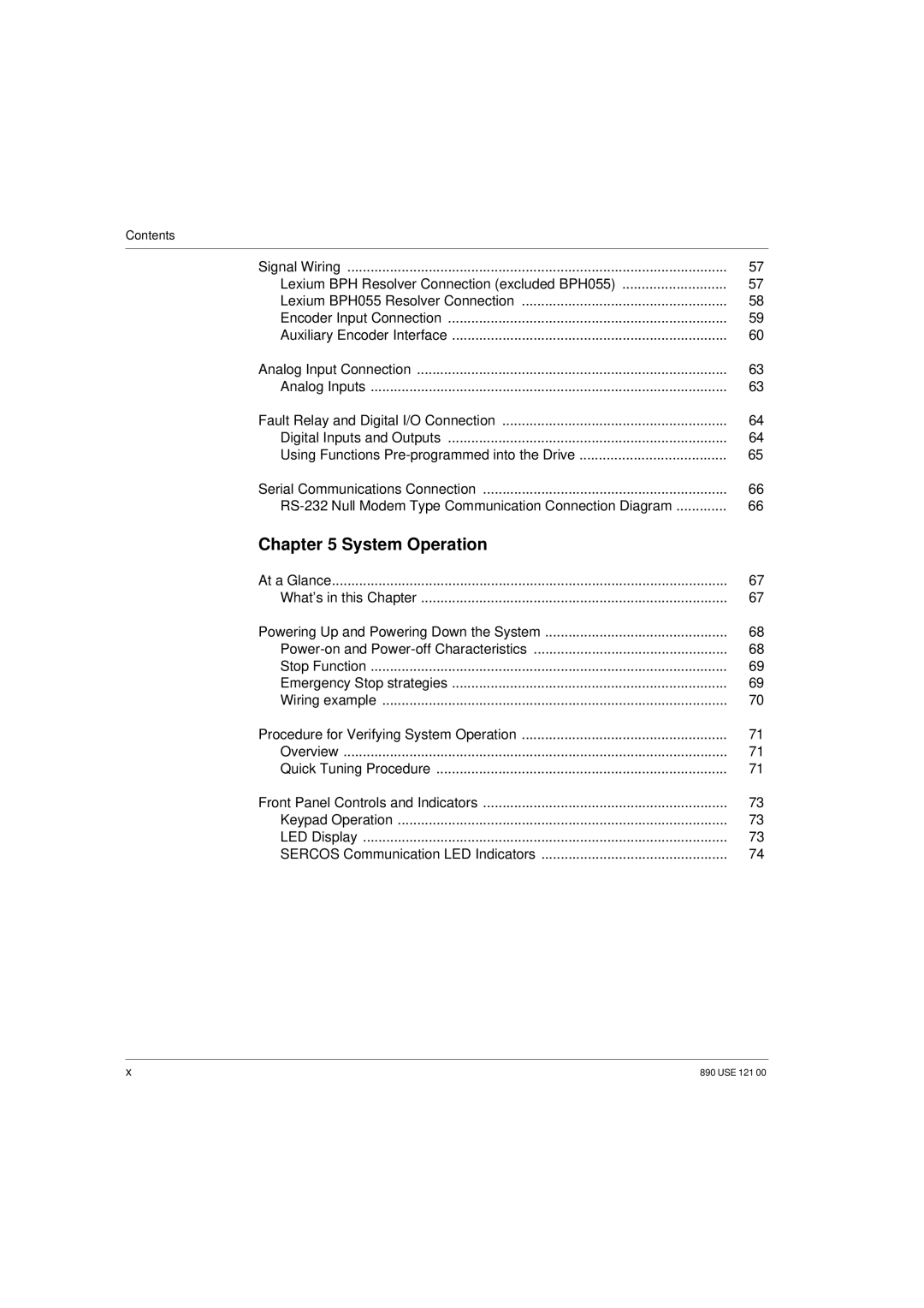 Schneider Electric 17S Series manual System Operation 