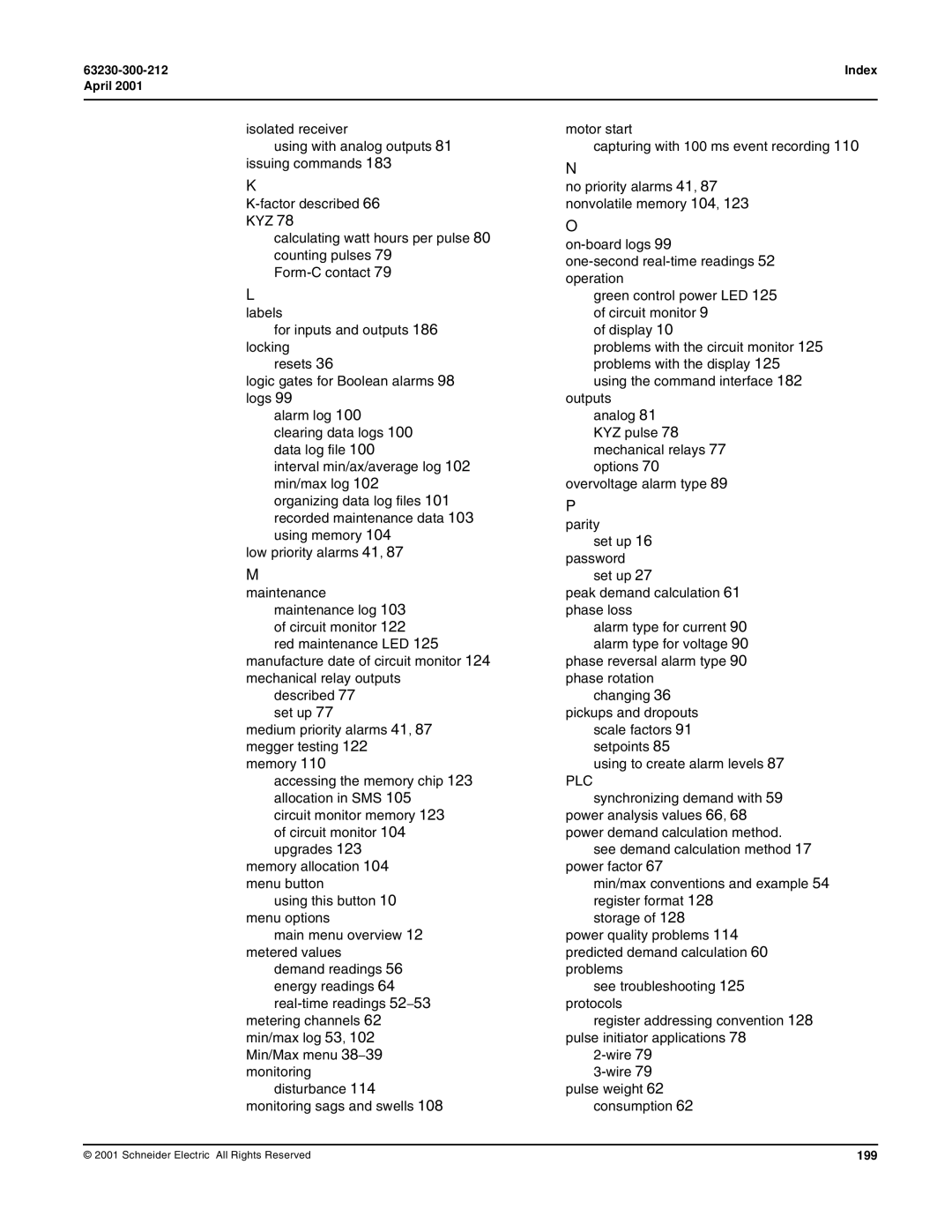 Schneider Electric 4000 manual Plc, 199 