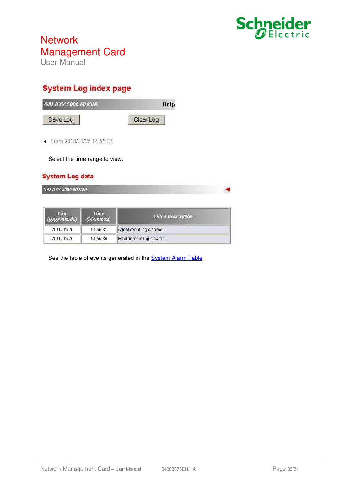 Schneider Electric 66074, 66846 user manual 33/81 