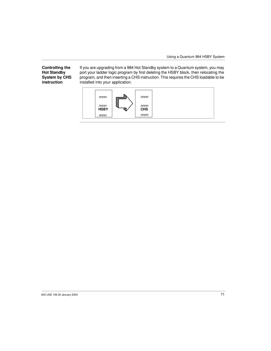 Schneider Electric 840 USE 106 0 manual Controlling, System by CHS, Instruction, Installed into your application 