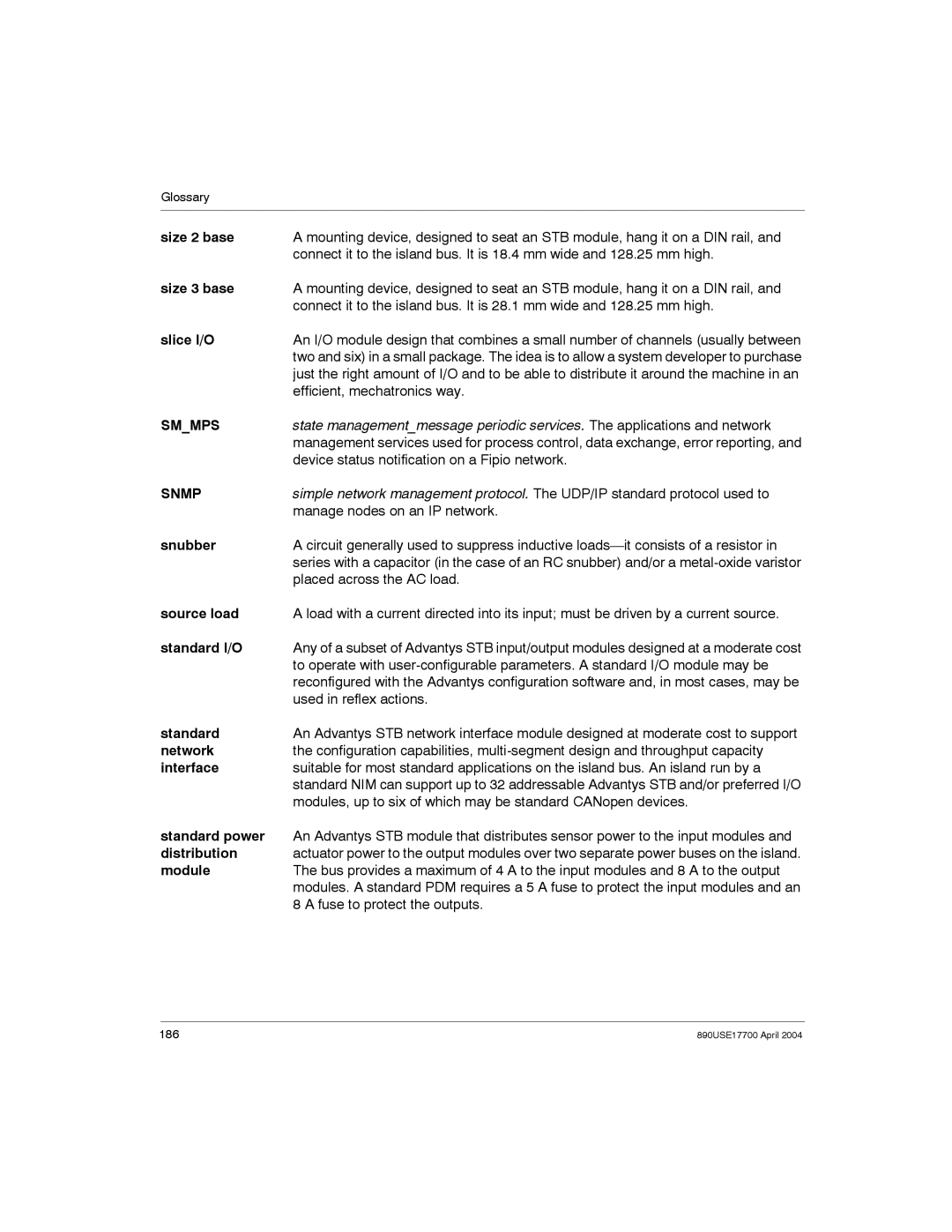 Schneider Electric 890USE17700 manual Smmps, Snmp 