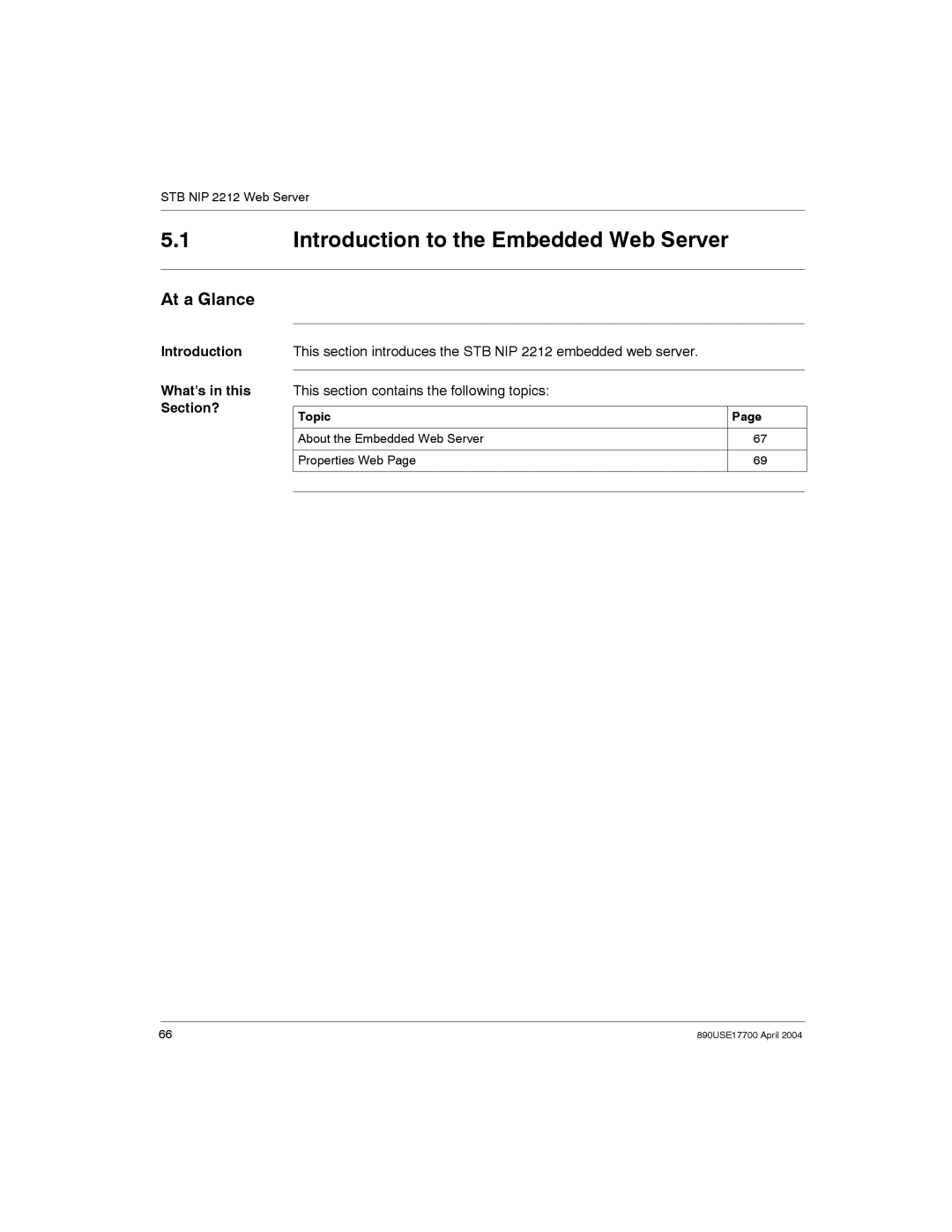 Schneider Electric 890USE17700 manual Introduction to the Embedded Web Server, Introduction Whats in this Section? 