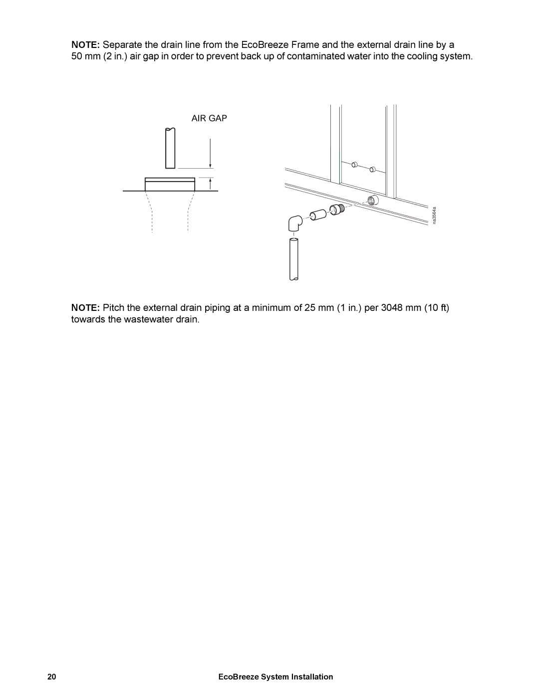 Schneider Electric ACECFR20101SE, ACECFR20200SE, ACECFR40200SE, ACECFR40101SE, ACECFR20201SE, ACECFR40201SE Air Gap 