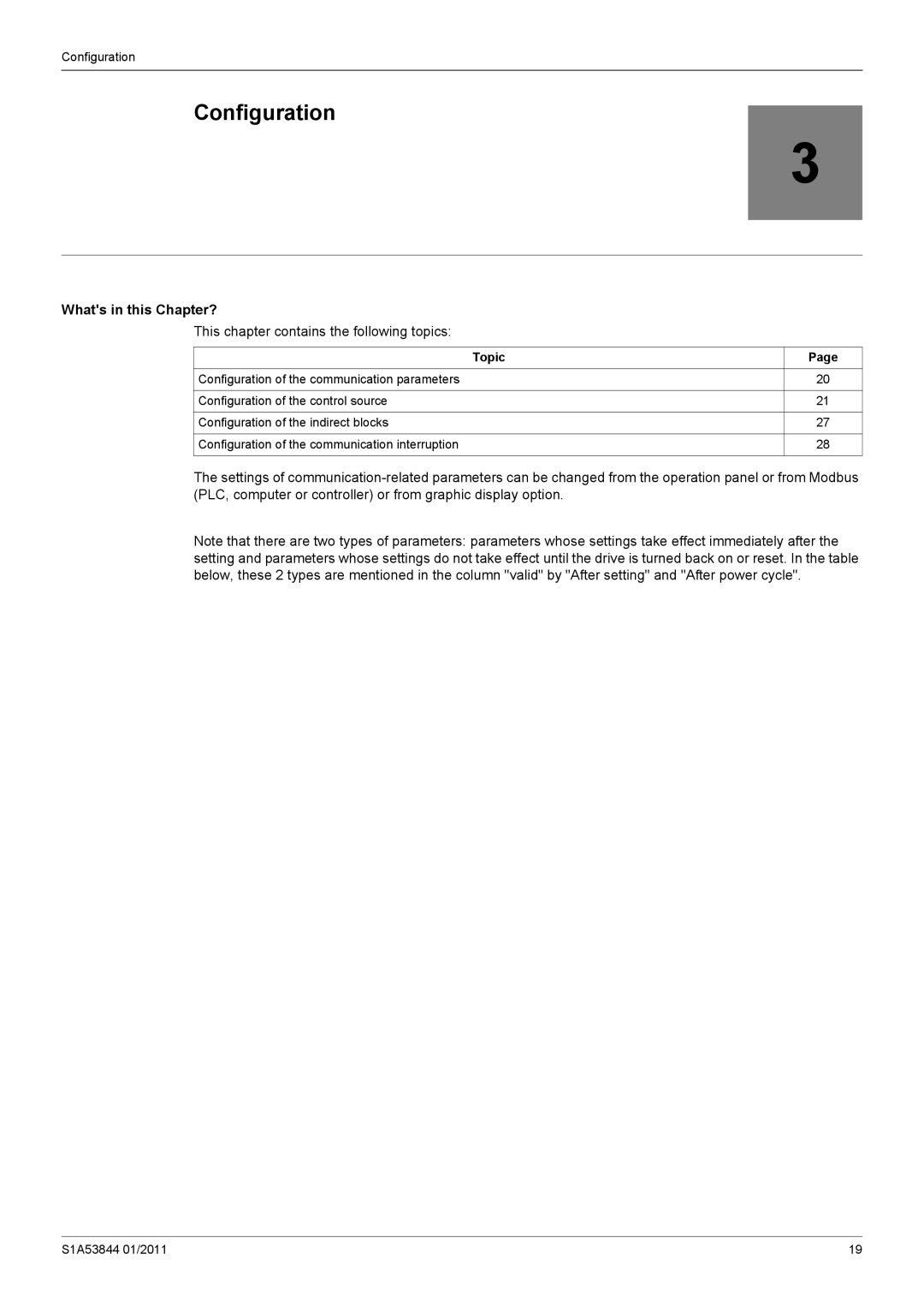 Schneider Electric Altivar 212 manual Configuration, Whats in this Chapter? 