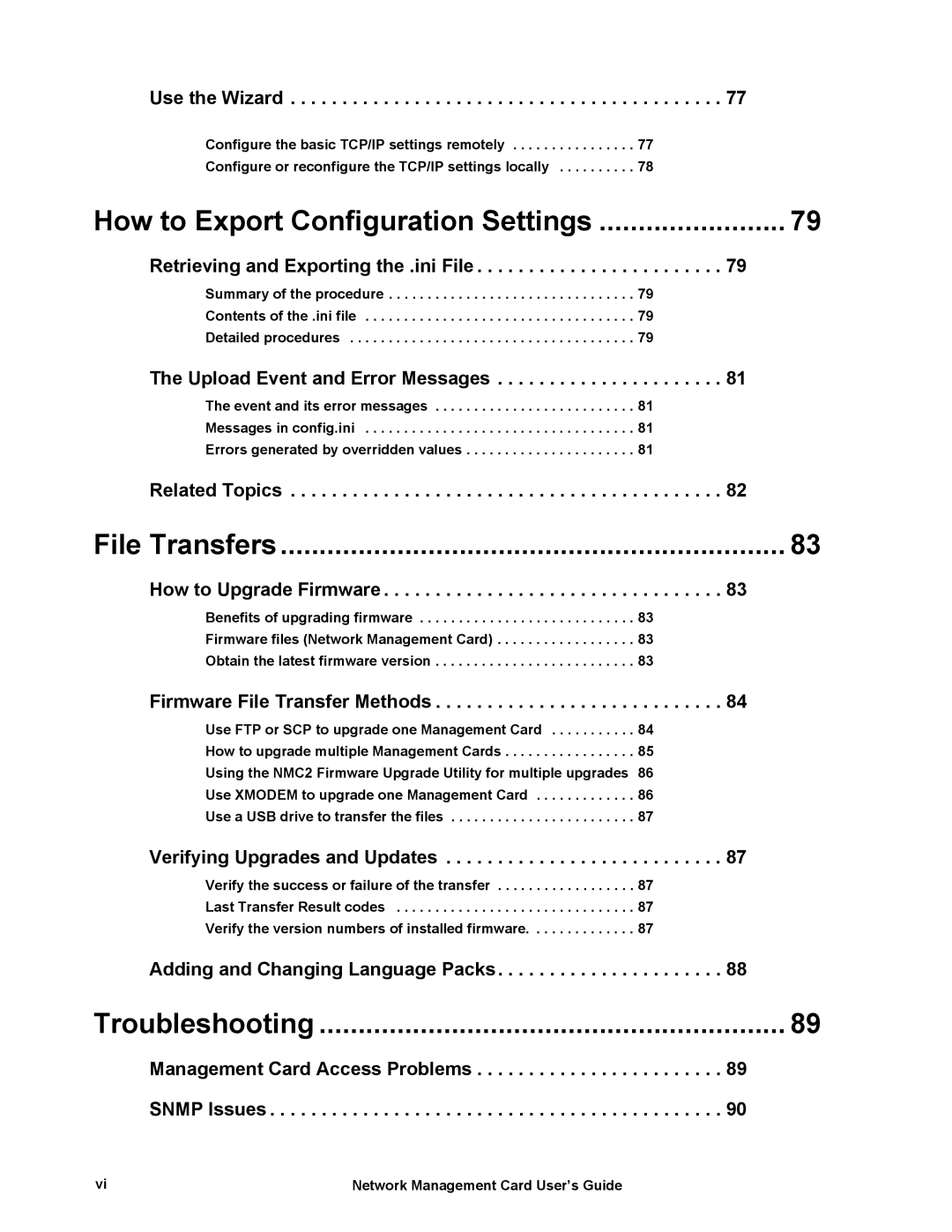 Schneider Electric AP9635 manual Troubleshooting 