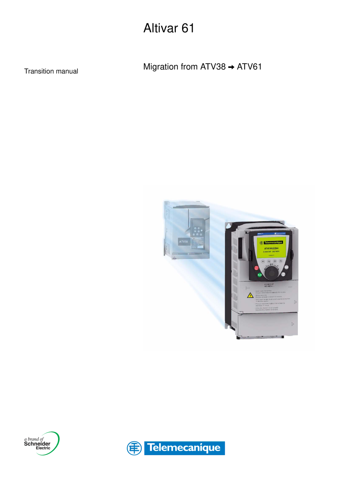 Schneider Electric ATV61 manual Altivar 