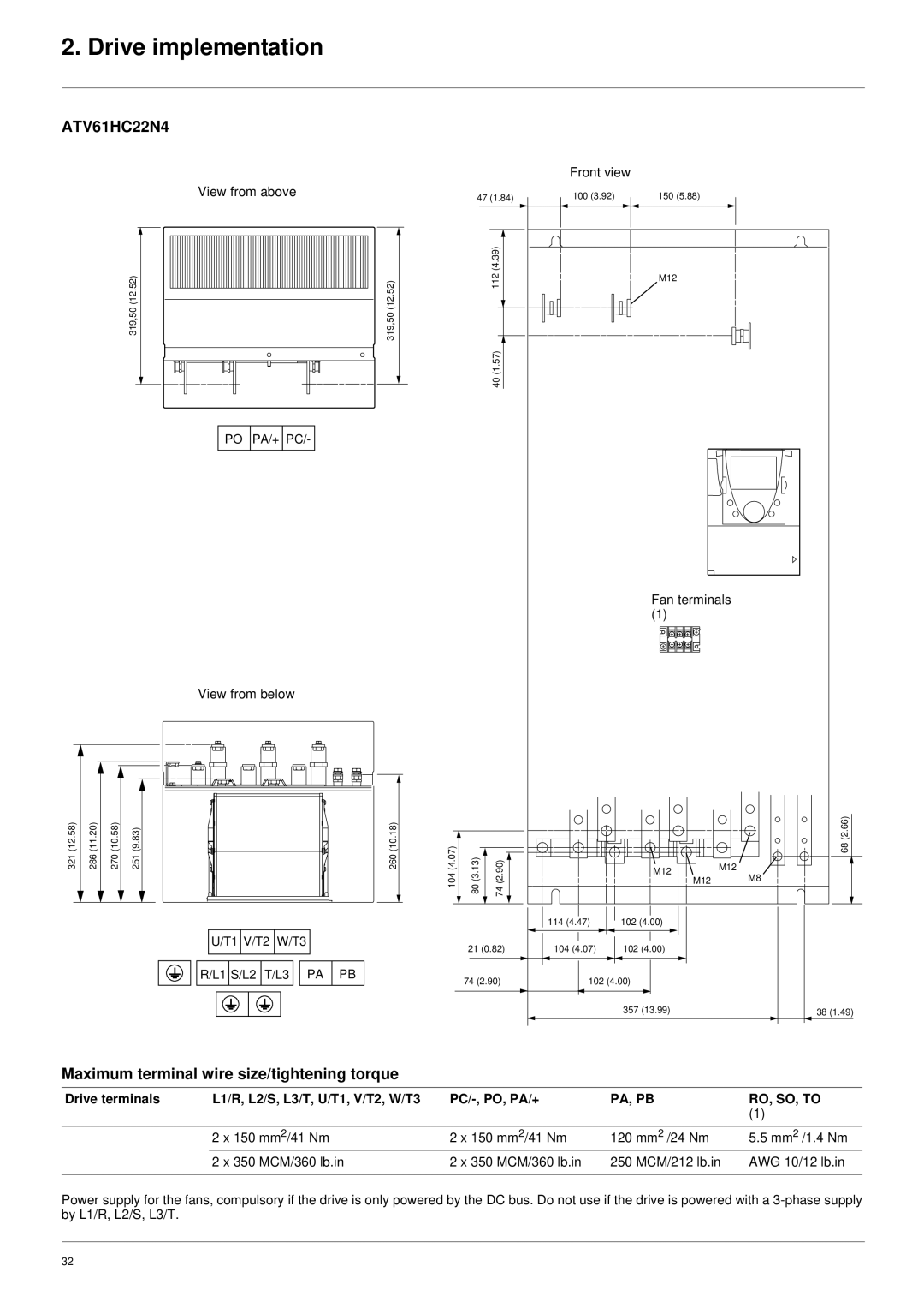 Schneider Electric manual ATV61HC22N4 