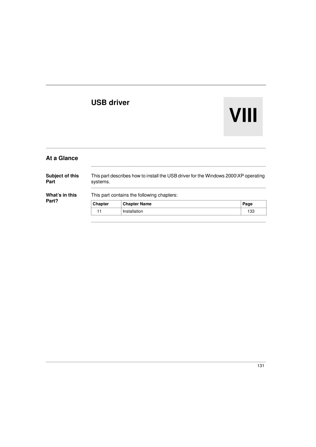 Schneider Electric Communication Drivers installation manual USB driver, Chapter Chapter Name Installation 133 