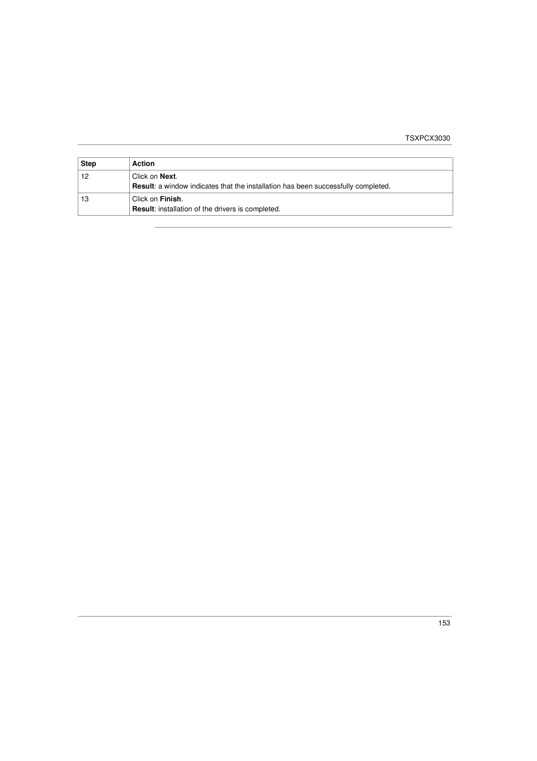 Schneider Electric Communication Drivers installation manual Step 