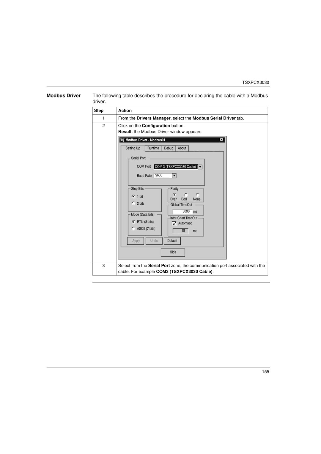 Schneider Electric Communication Drivers installation manual FP W Modbus Driver Modbus01 