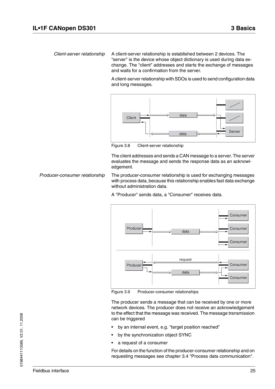 Schneider Electric DS301 manual Client-server relationship 