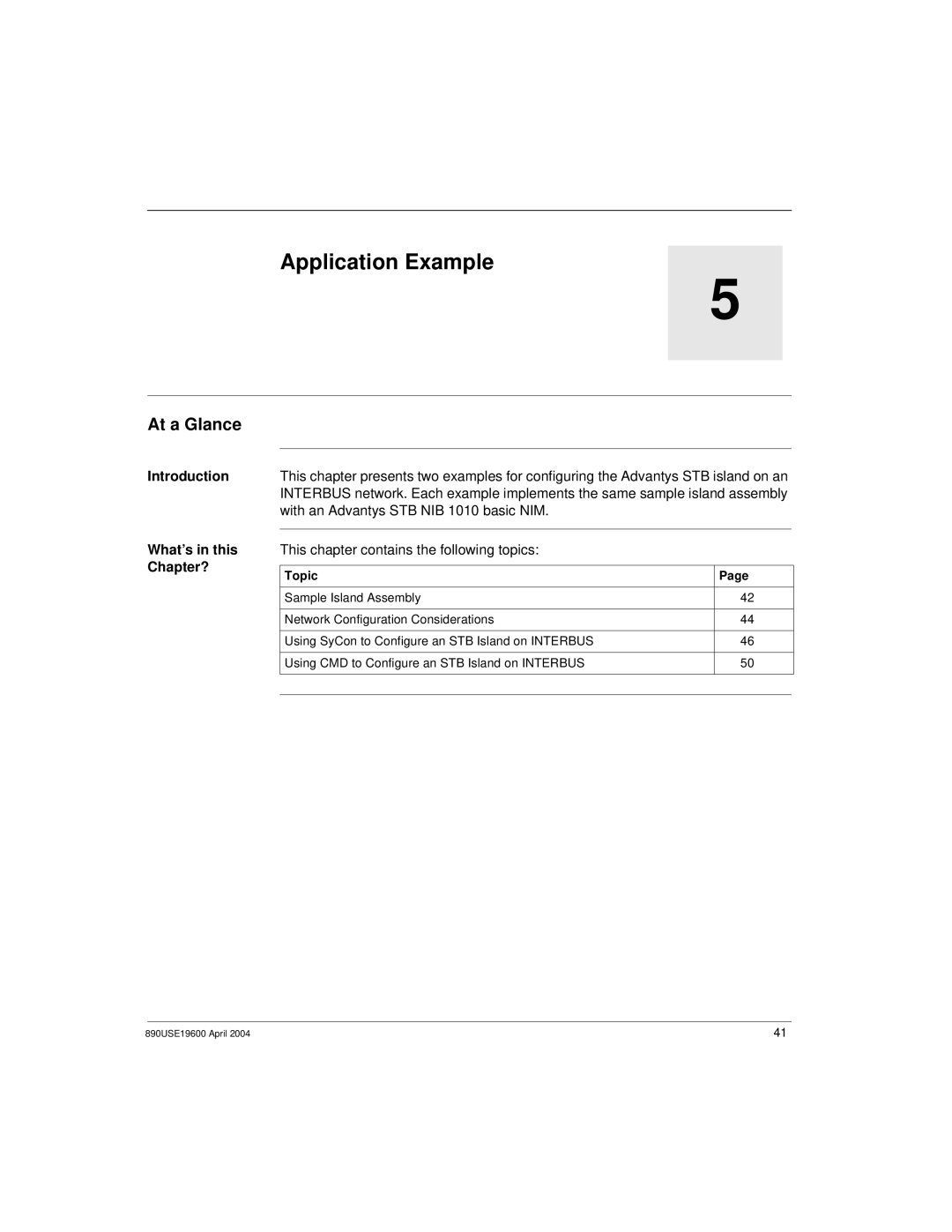 Schneider Electric INTERBUS Basic Network Interface Module Application Example, With an Advantys STB NIB 1010 basic NIM 