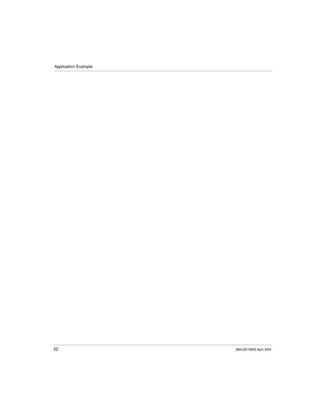 Schneider Electric 890USE19600 Version 1.0, INTERBUS Basic Network Interface Module manual Application Example 