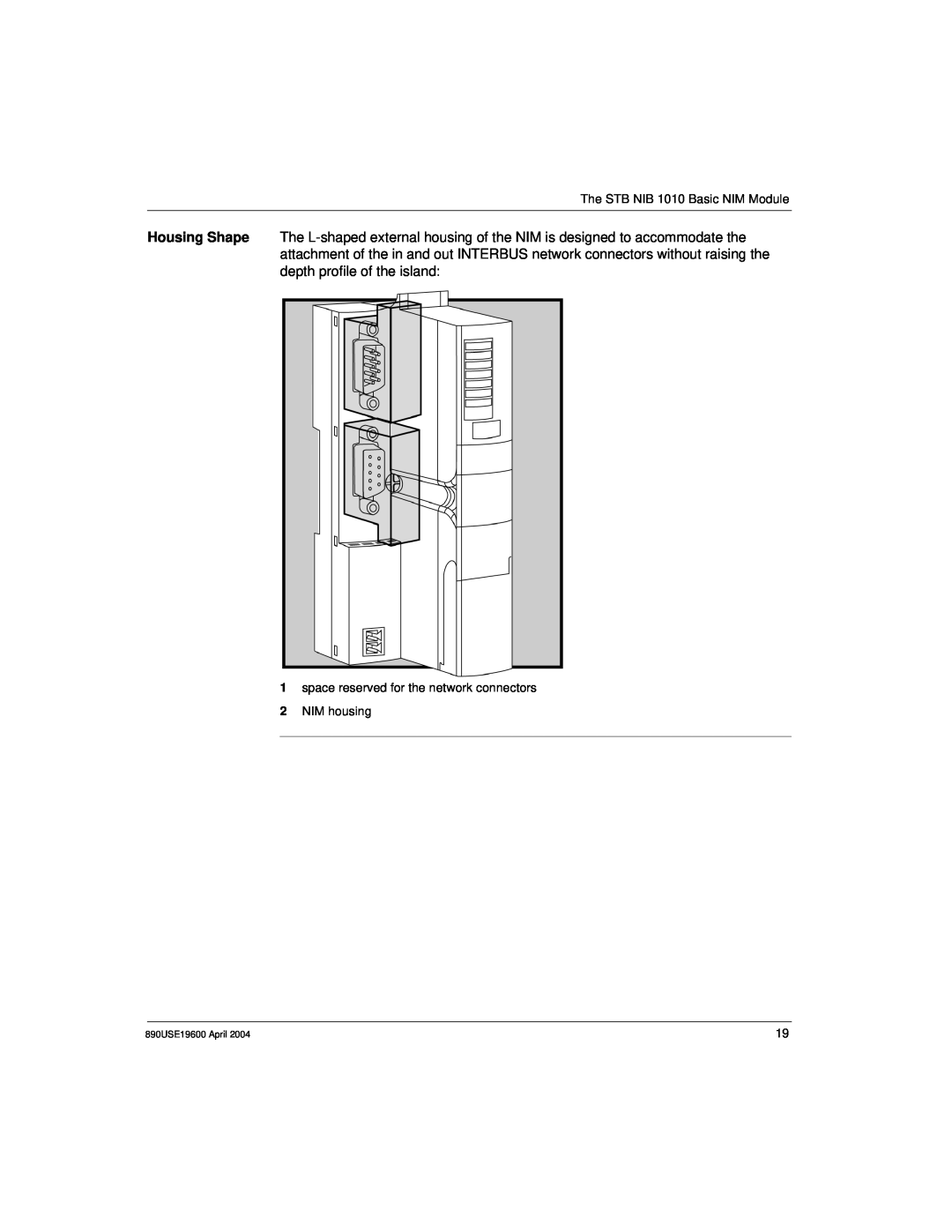 Schneider Electric INTERBUS Basic Network Interface Module manual The STB NIB 1010 Basic NIM Module, 890USE19600 April 
