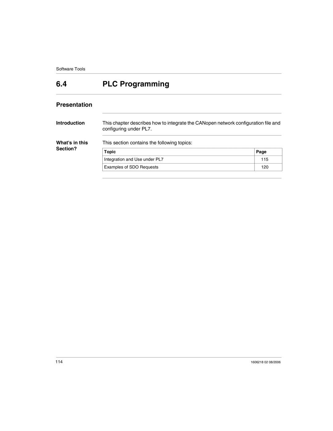 Schneider Electric IP67 manual PLC Programming, Presentation 