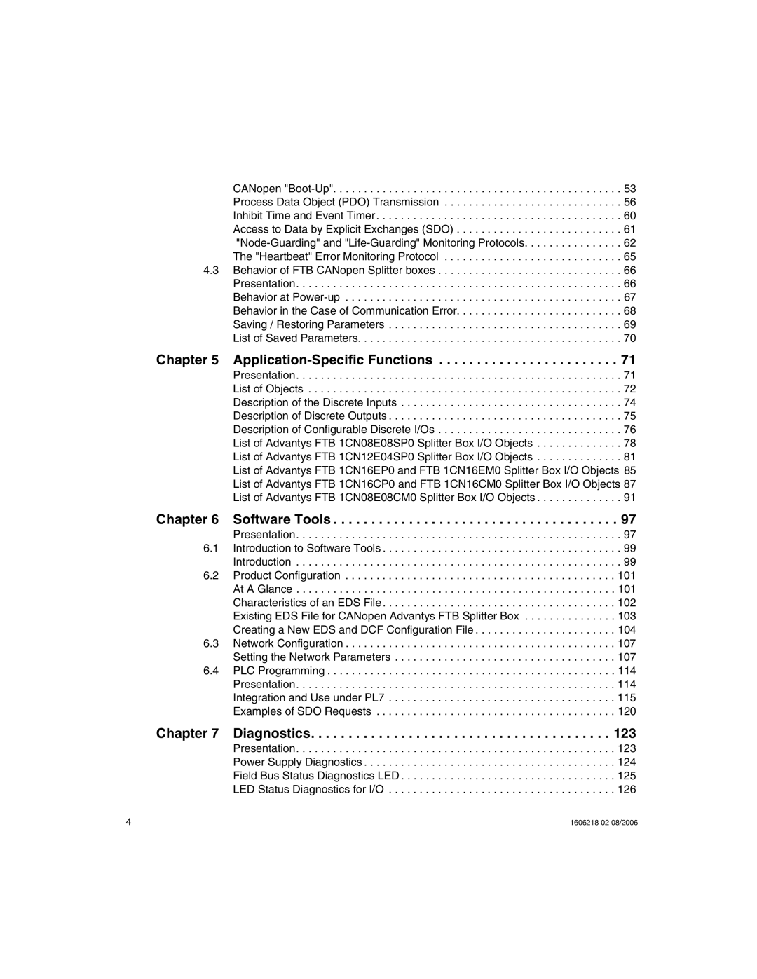 Schneider Electric IP67 manual Application-Specific Functions, Software Tools, Diagnostics 