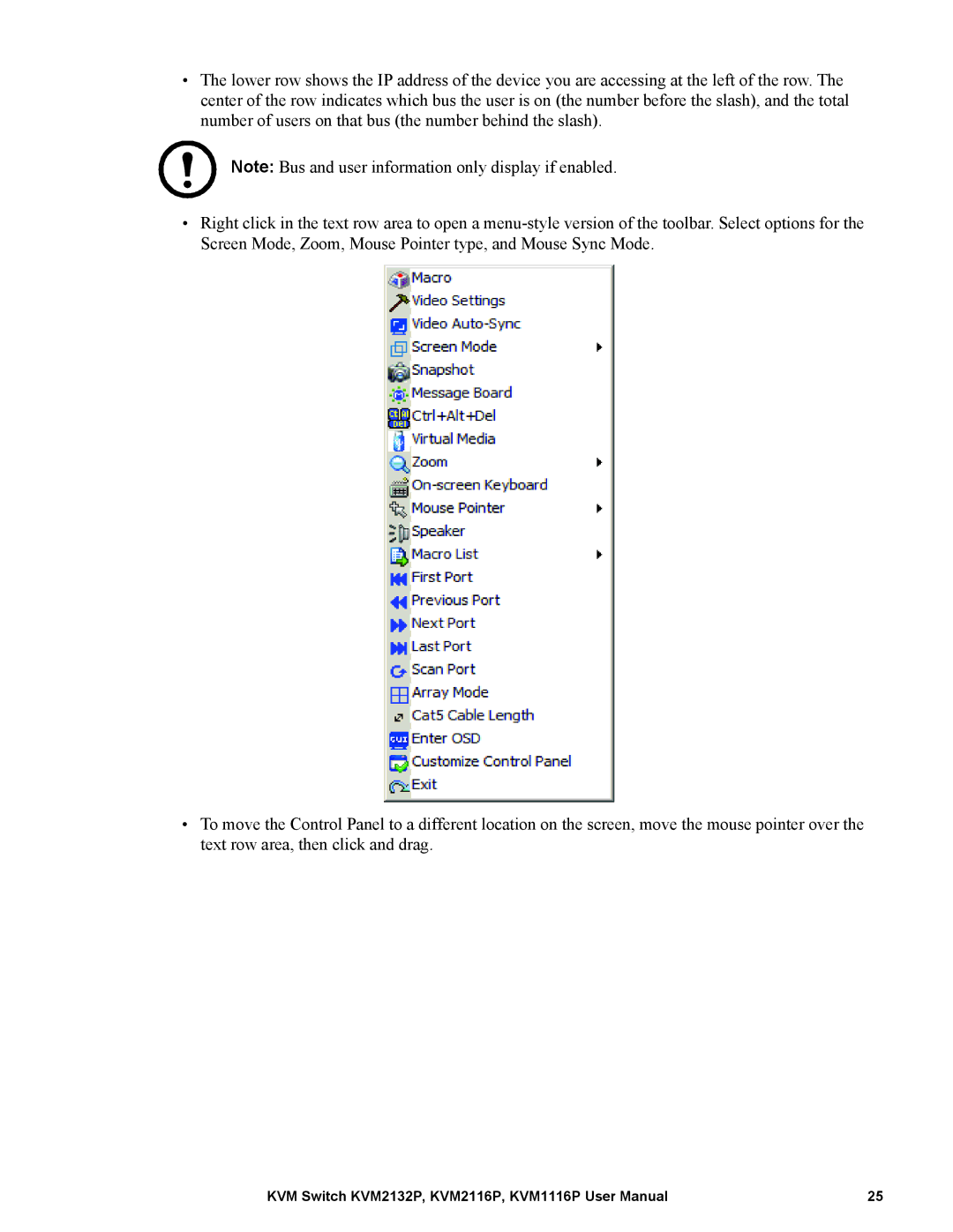 Schneider Electric KVM2116P, KVM2132P, KVM1116P user manual 