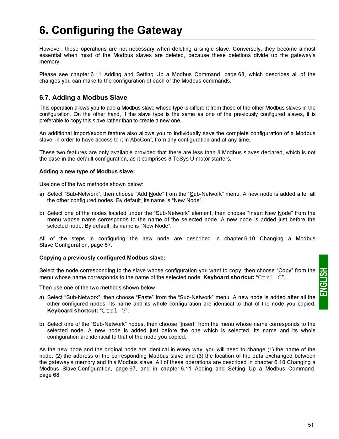 Schneider Electric LUFP7 user manual Adding a Modbus Slave, Adding a new type of Modbus slave 