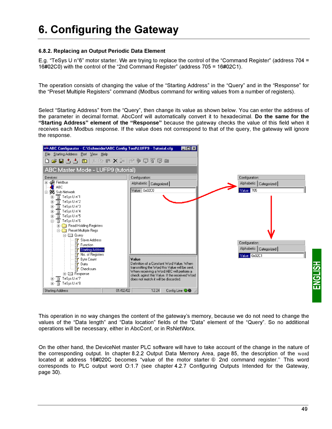 Schneider Electric LUFP9 user manual Replacing an Output Periodic Data Element 