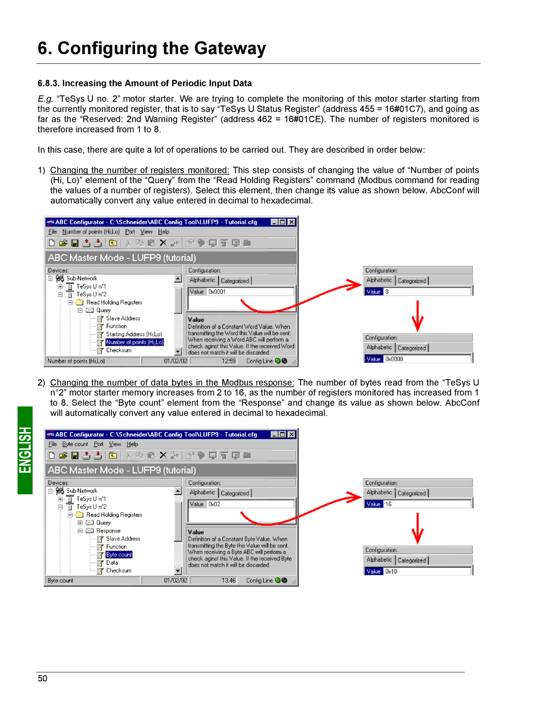 Schneider Electric LUFP9 user manual Increasing the Amount of Periodic Input Data 