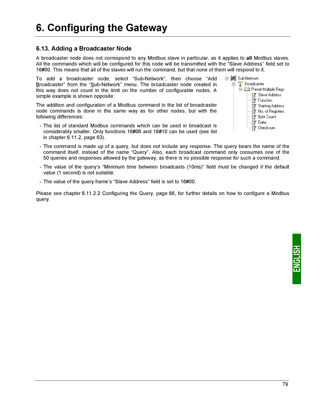 Schneider Electric LUFP9 user manual Adding a Broadcaster Node 