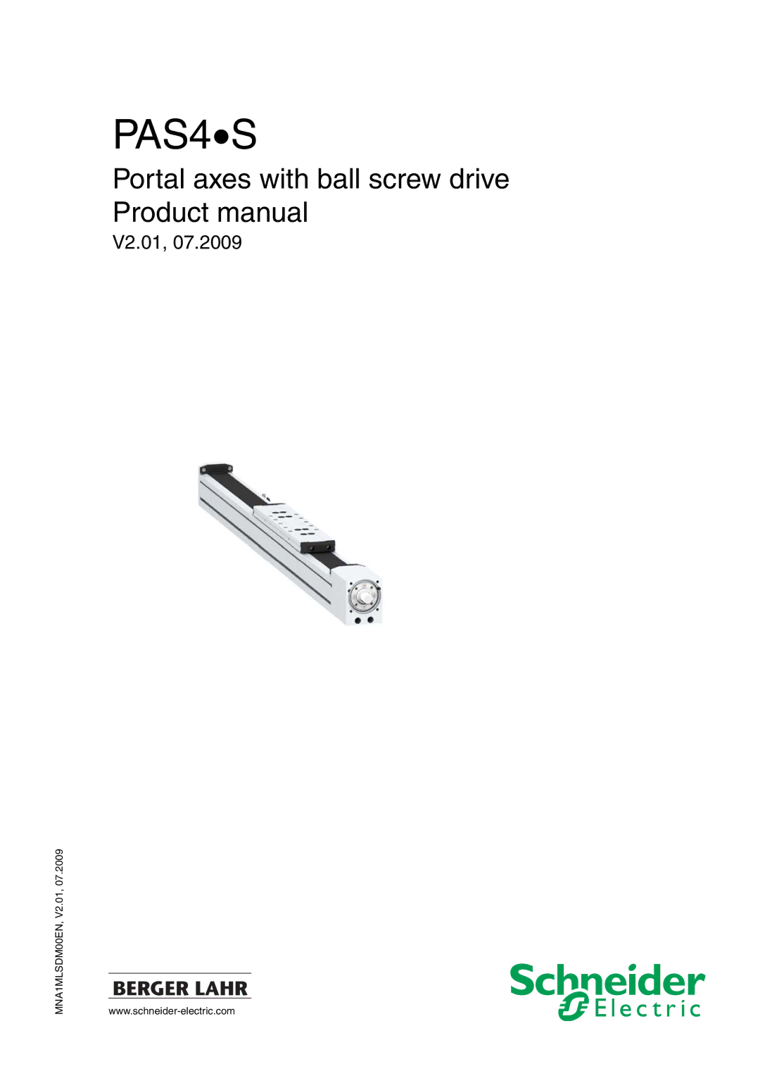 Schneider Electric PAS4S manual 