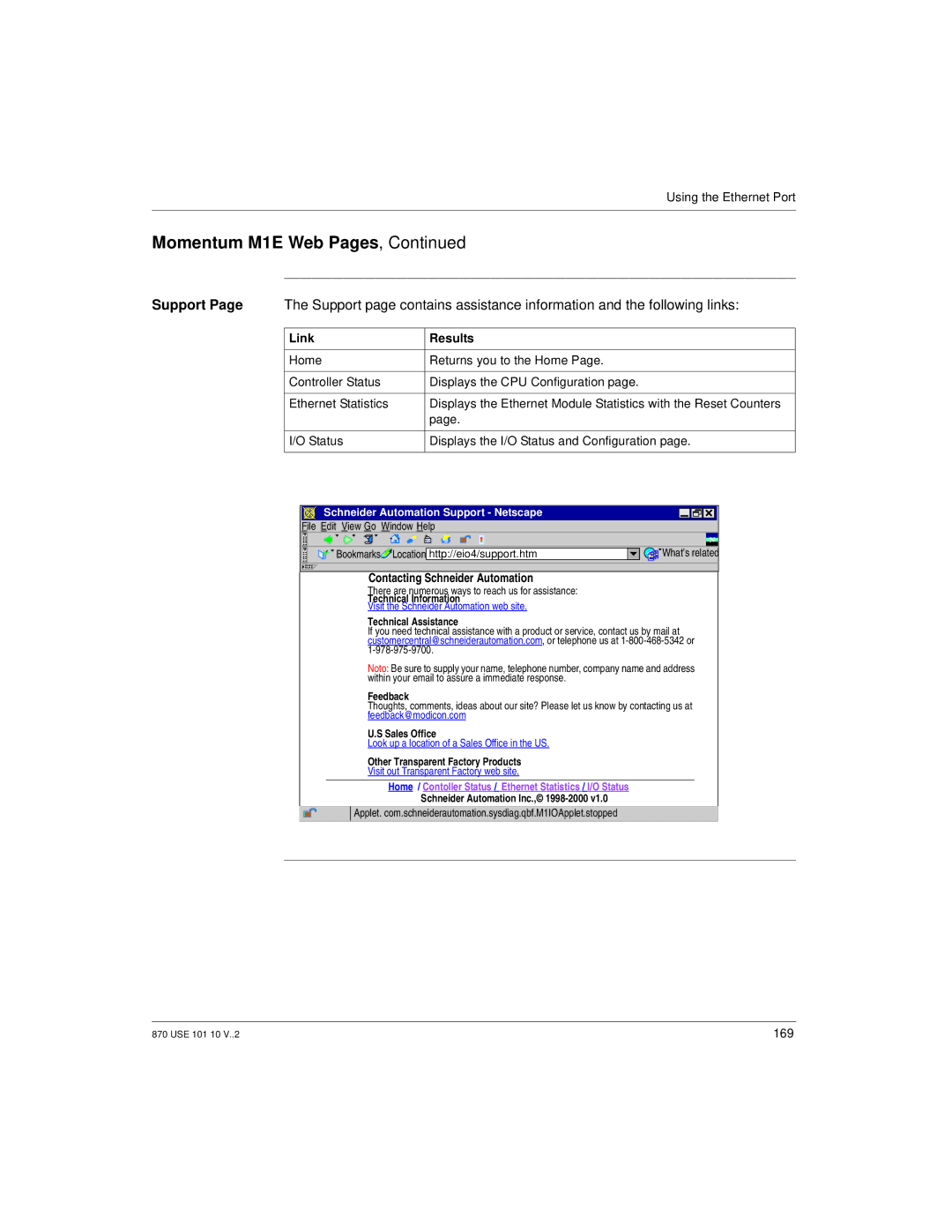 Schneider Electric Processor Adapter manual Contacting Schneider Automation, Technical Assistance 