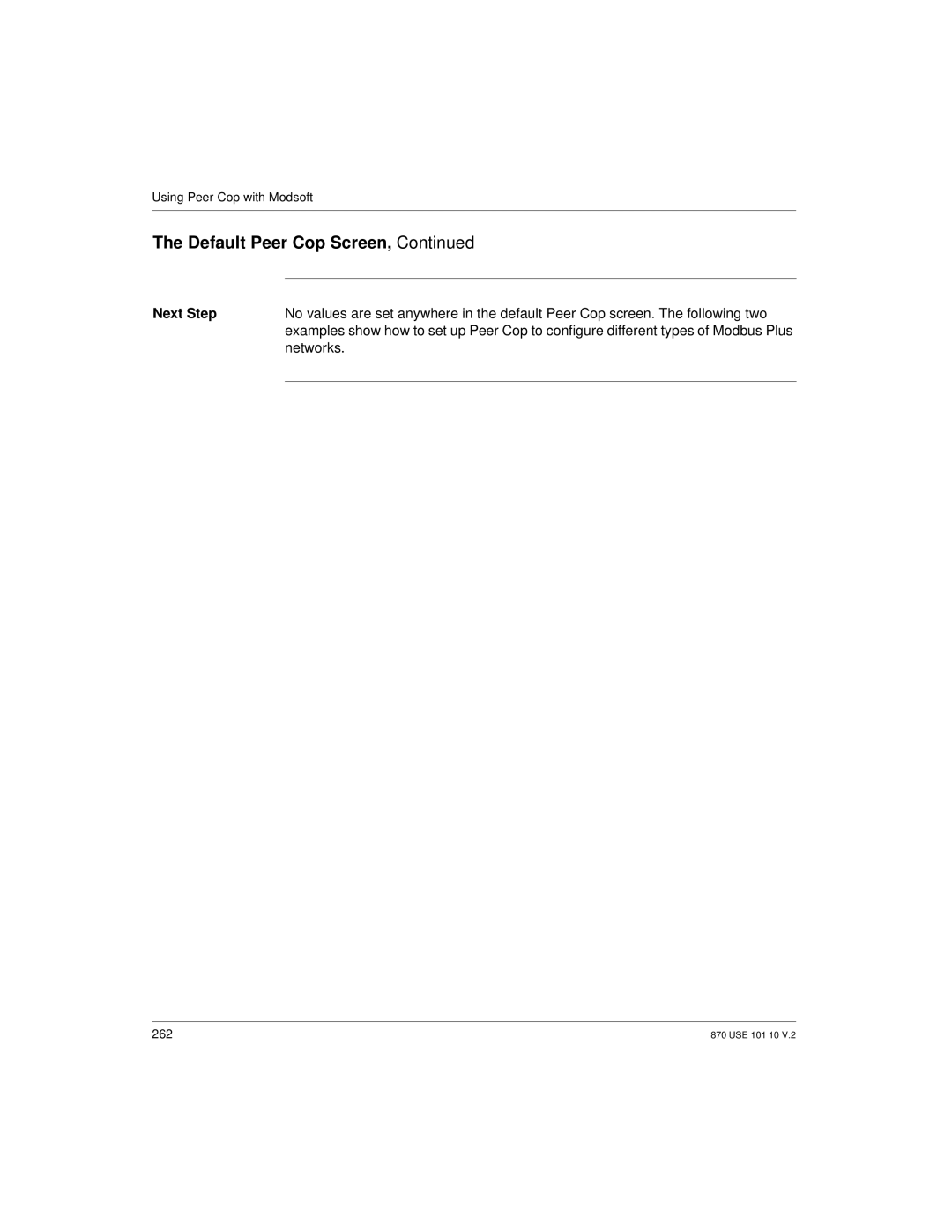 Schneider Electric Processor Adapter manual Next Step, Networks 