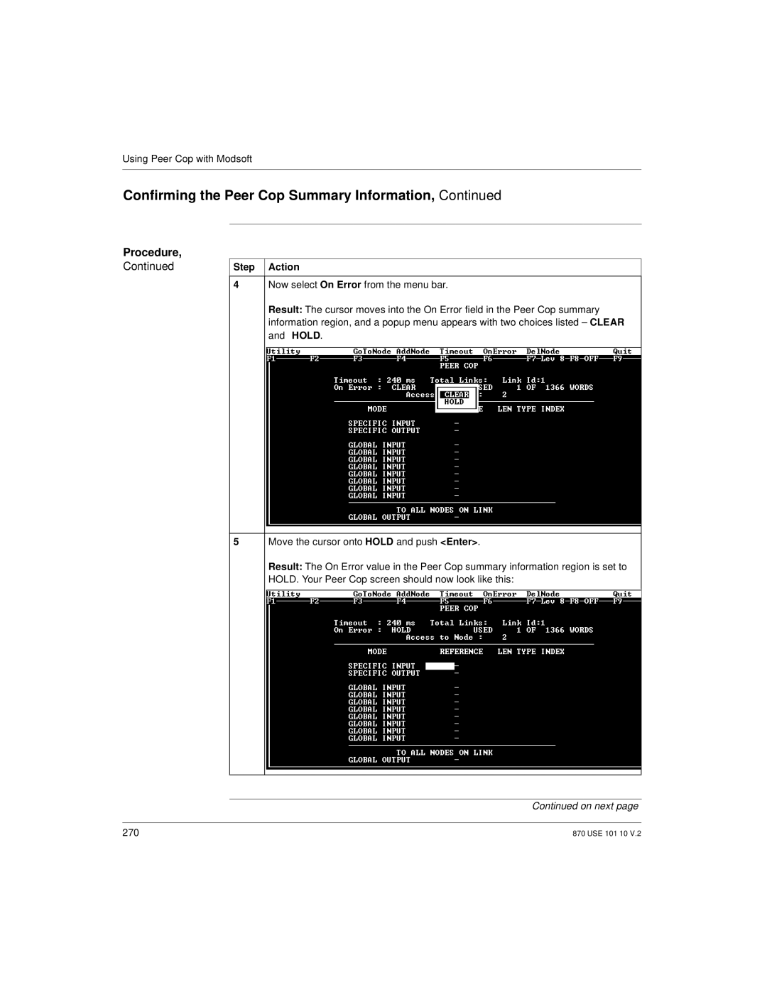 Schneider Electric Processor Adapter manual 270 