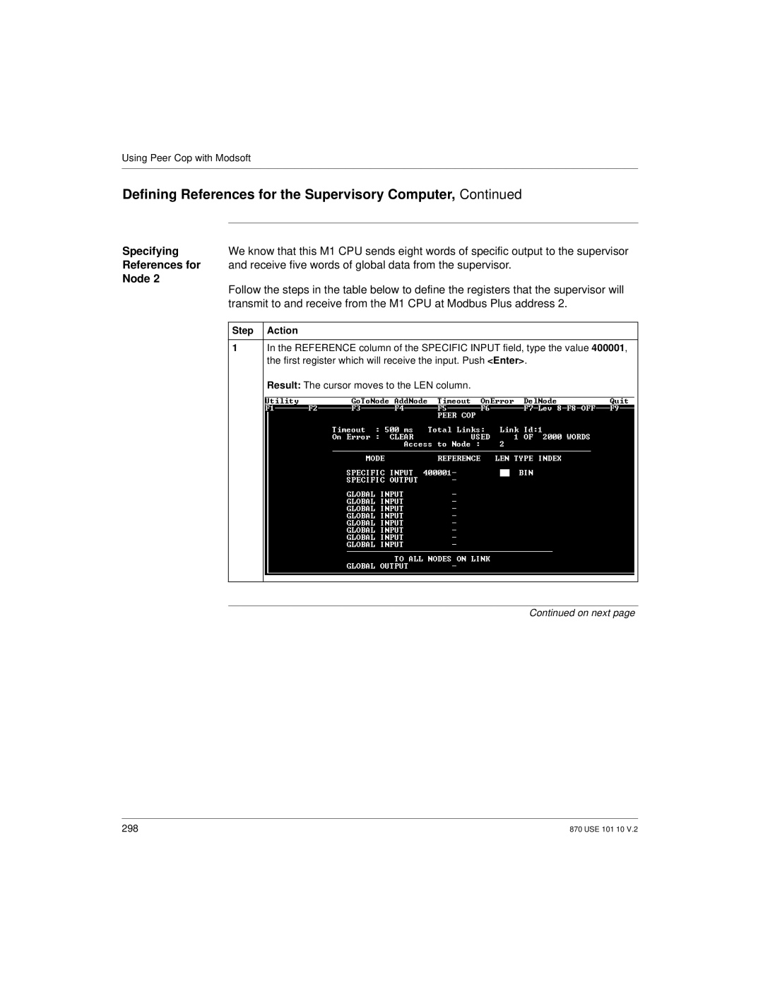 Schneider Electric Processor Adapter manual 298 