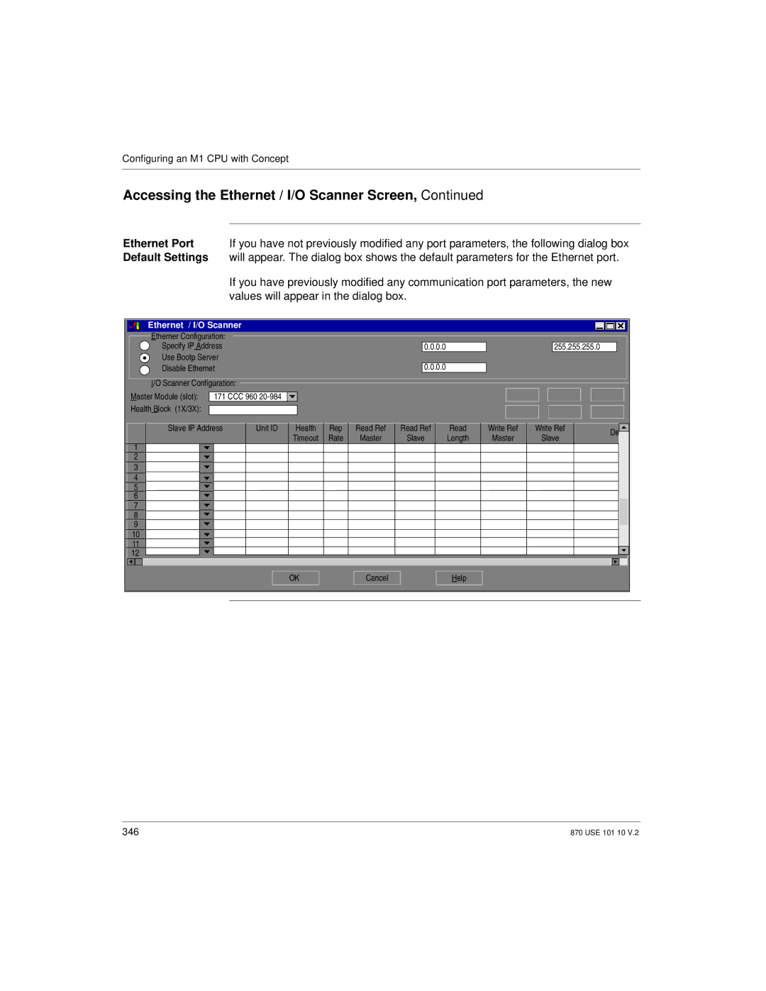 Schneider Electric Processor Adapter manual 346 