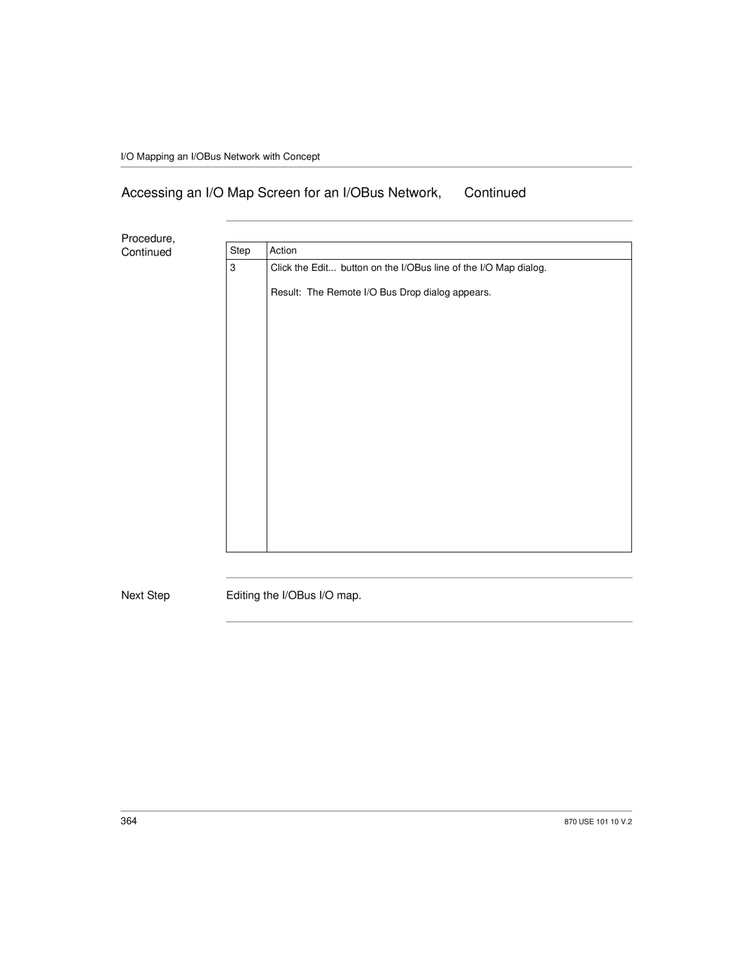 Schneider Electric Processor Adapter manual Result The Remote I/O Bus Drop dialog appears 