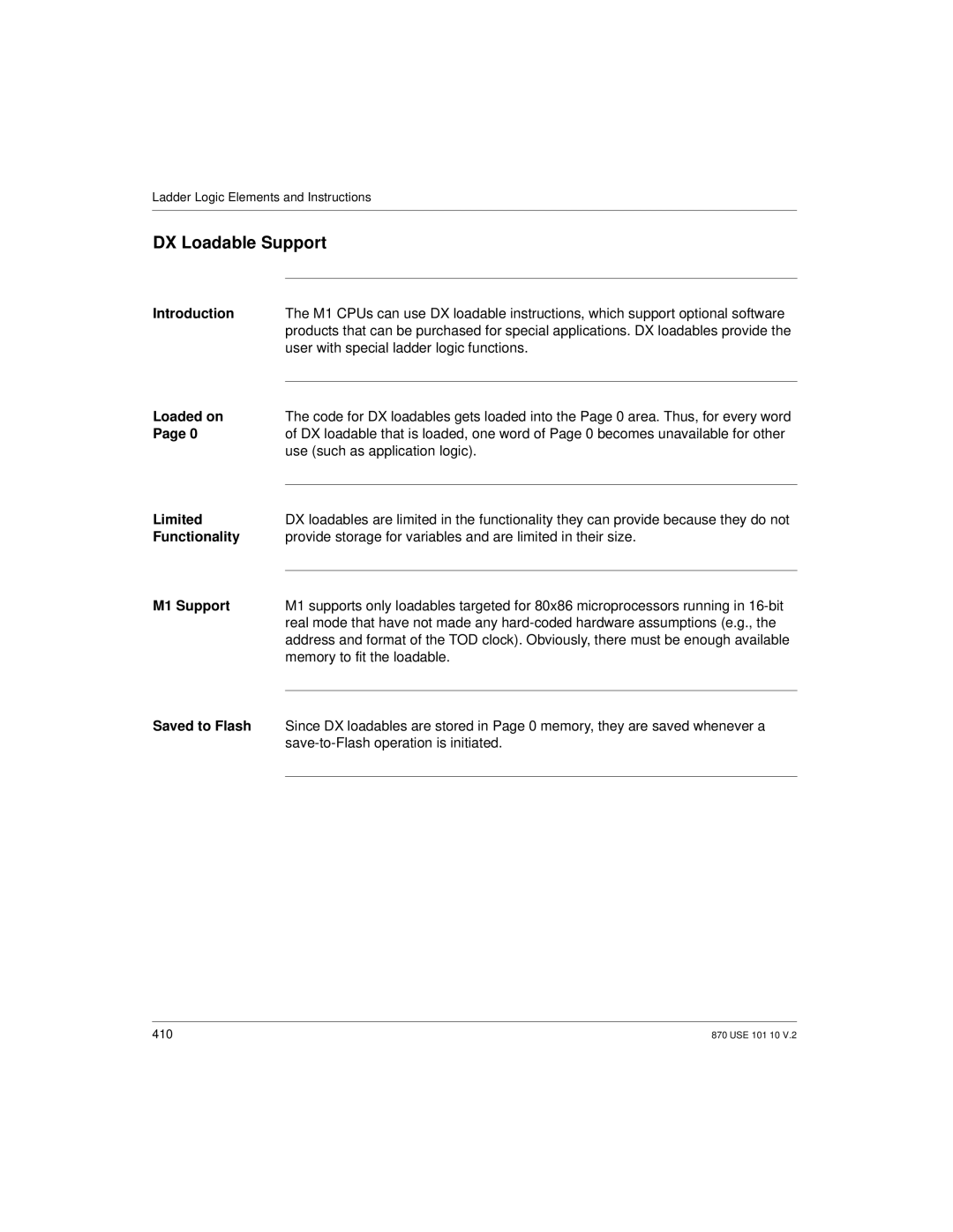 Schneider Electric Processor Adapter manual DX Loadable Support 