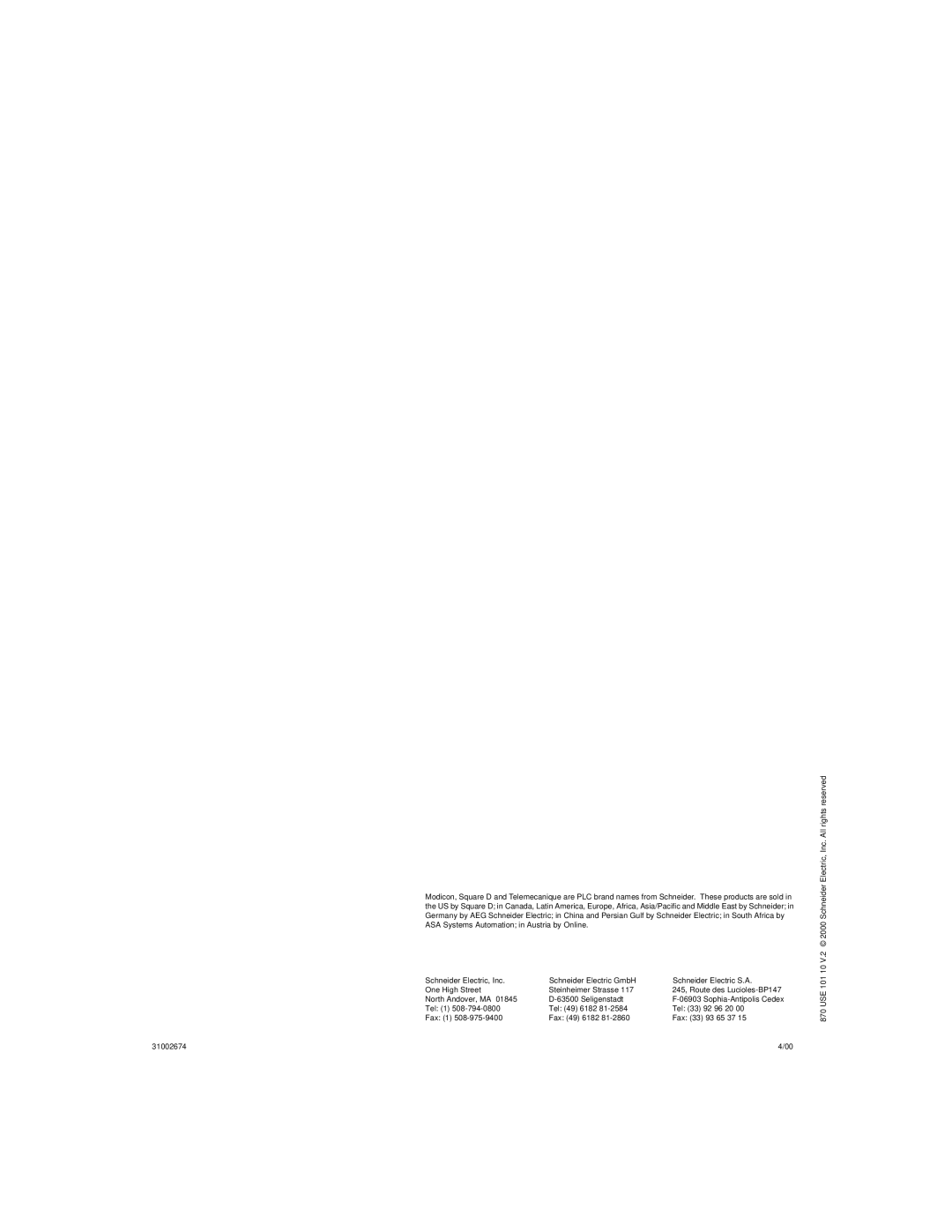 Schneider Electric Processor Adapter manual North Andover, MA Seligenstadt 