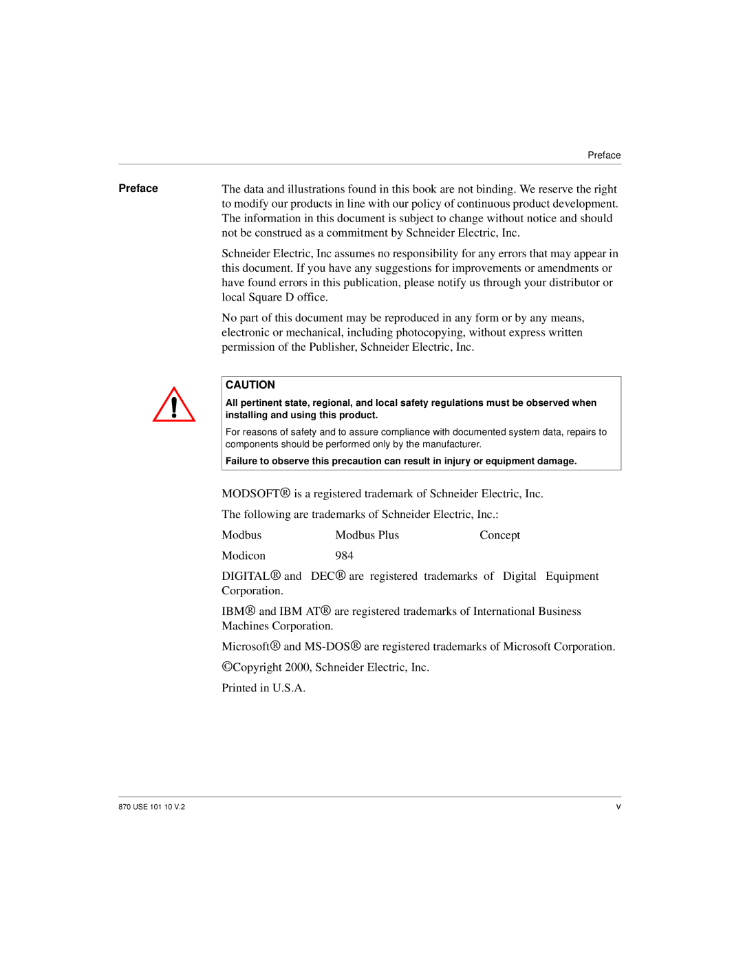 Schneider Electric Processor Adapter manual Preface, Installing and using this product 