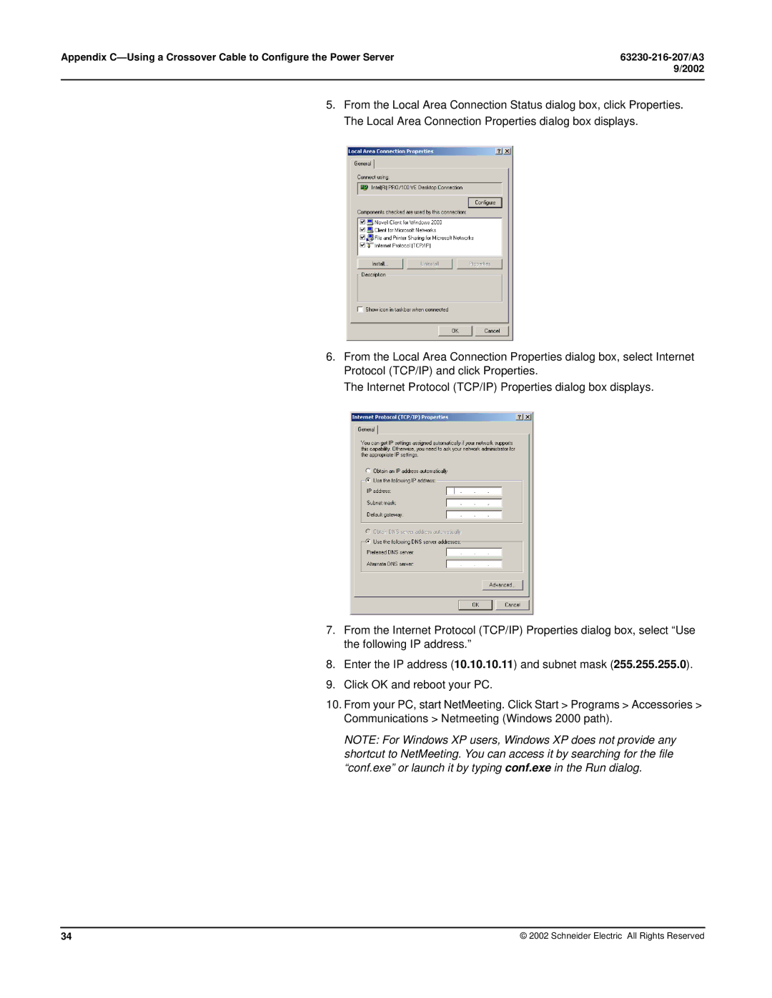 Schneider Electric PWRSRV710, PWRSRV750 setup guide Schneider Electric All Rights Reserved 