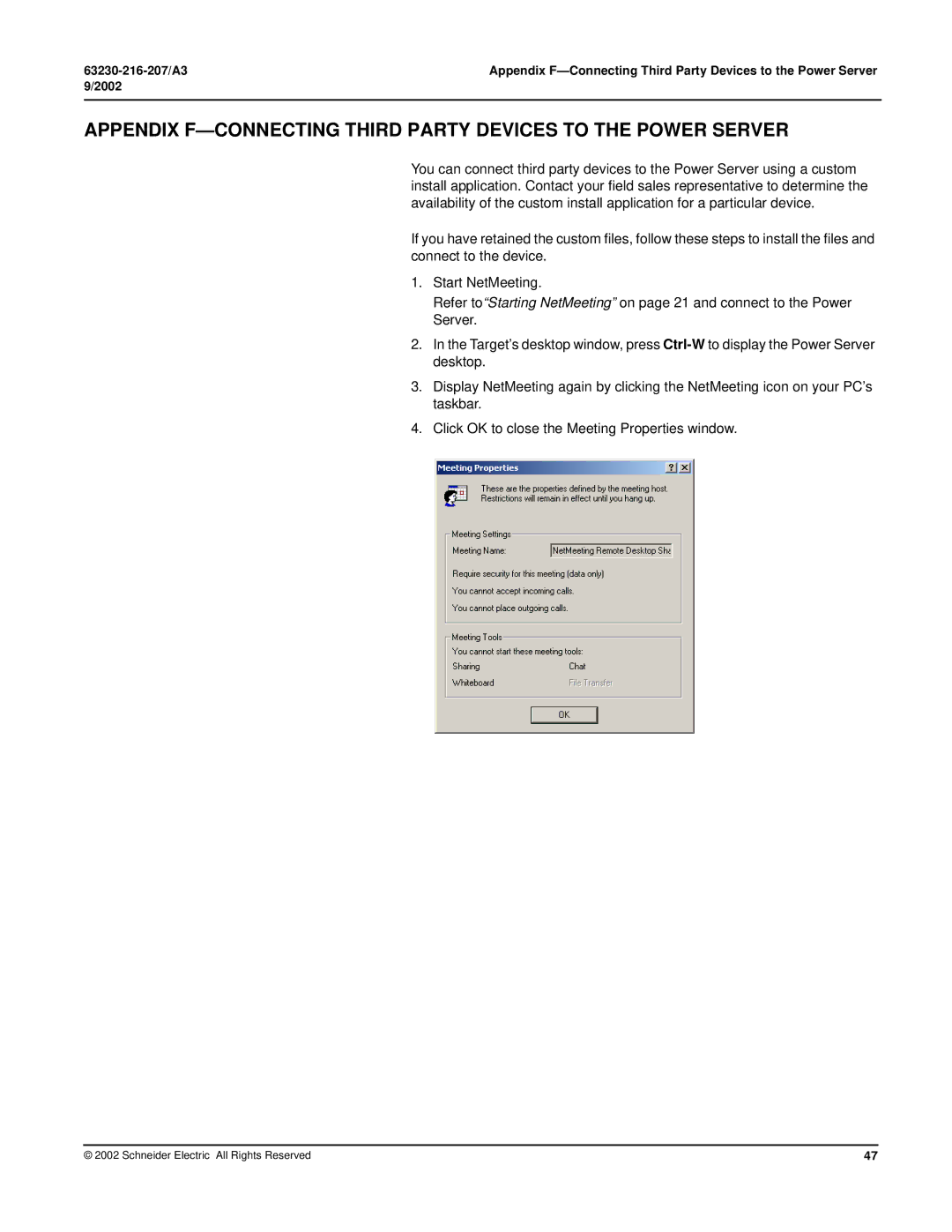 Schneider Electric PWRSRV750, PWRSRV710 setup guide 63230-216-207/A3 